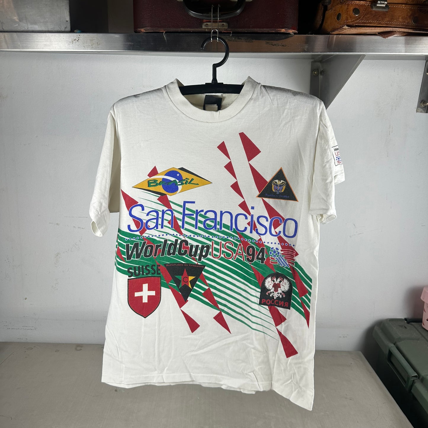 Vintage 1994 USA Soccer FIFA World Cup San Francisco Single Stitch T-shirt