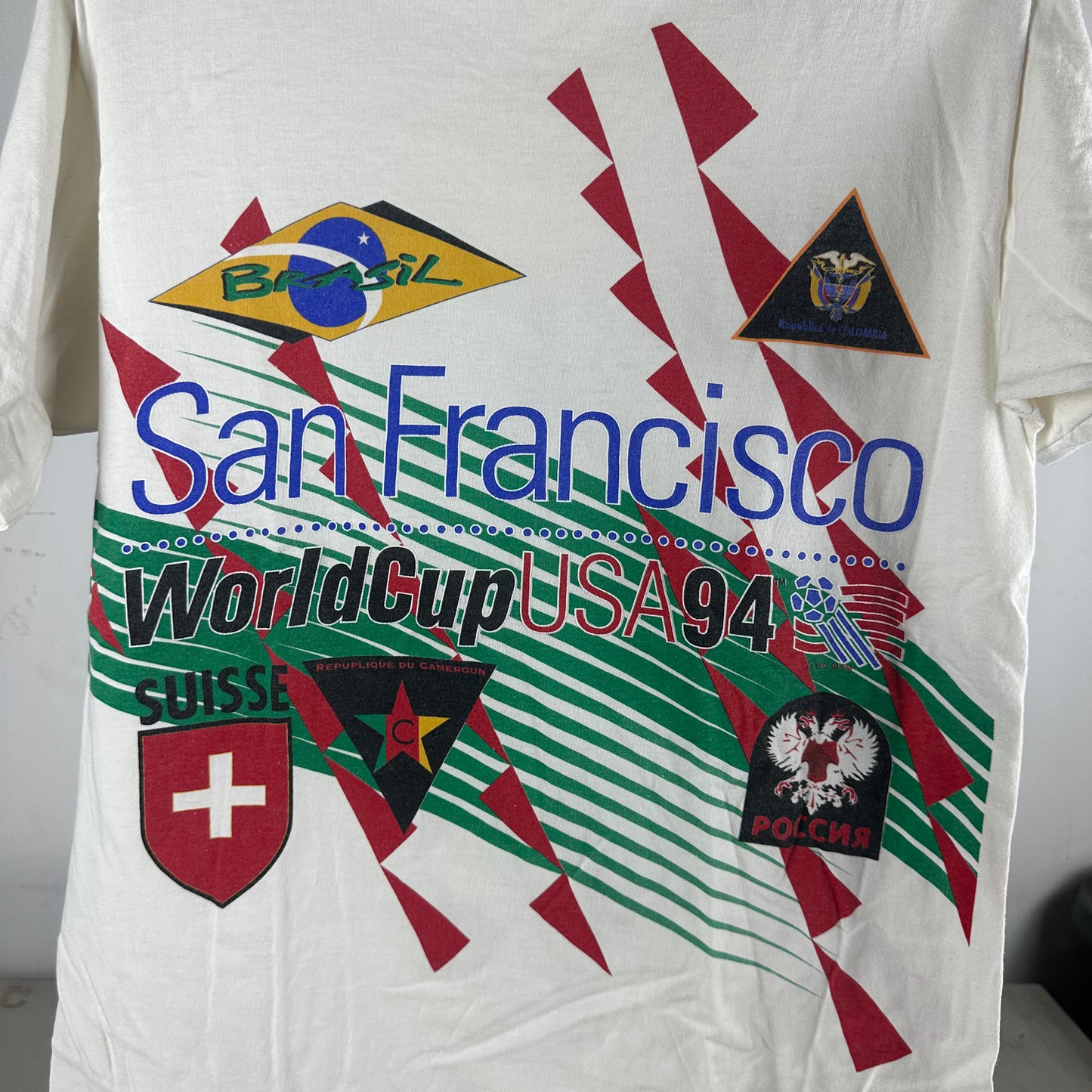 Vintage 1994 USA Soccer FIFA World Cup San Francisco Single Stitch T-shirt
