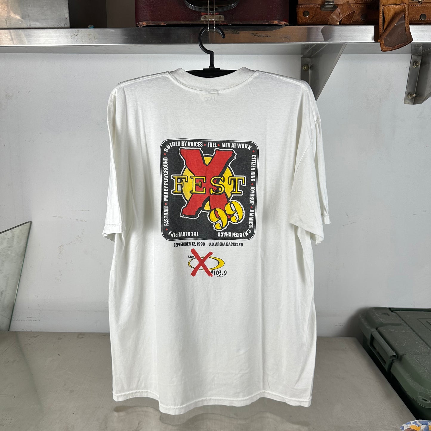 Vintage 1999 X Fest Music Festival Concert Fuel The Verve Pipe T-Shirt