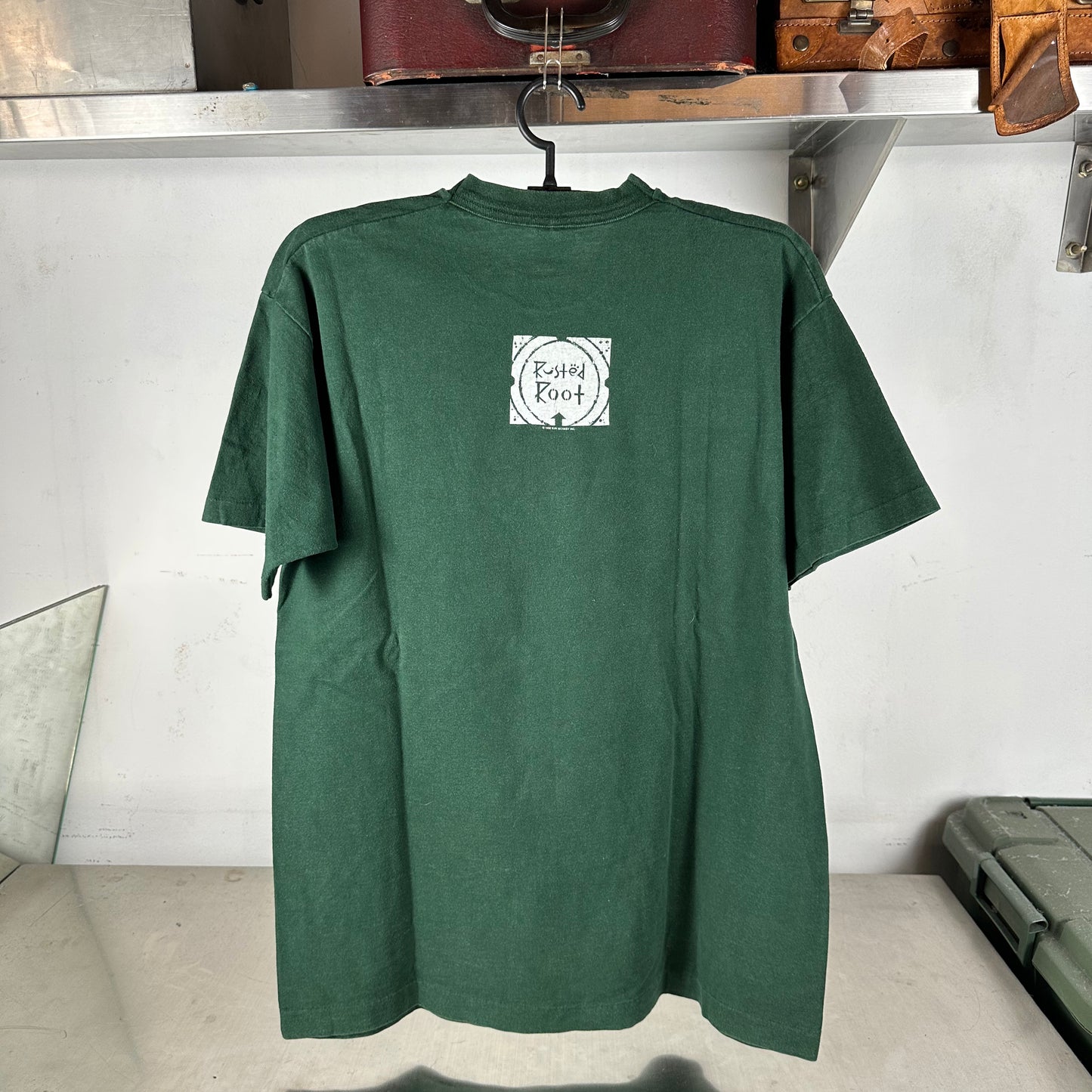 Vintage 1995 Rusted Root Rock Band Double Sided Single Stitch T-Shirt