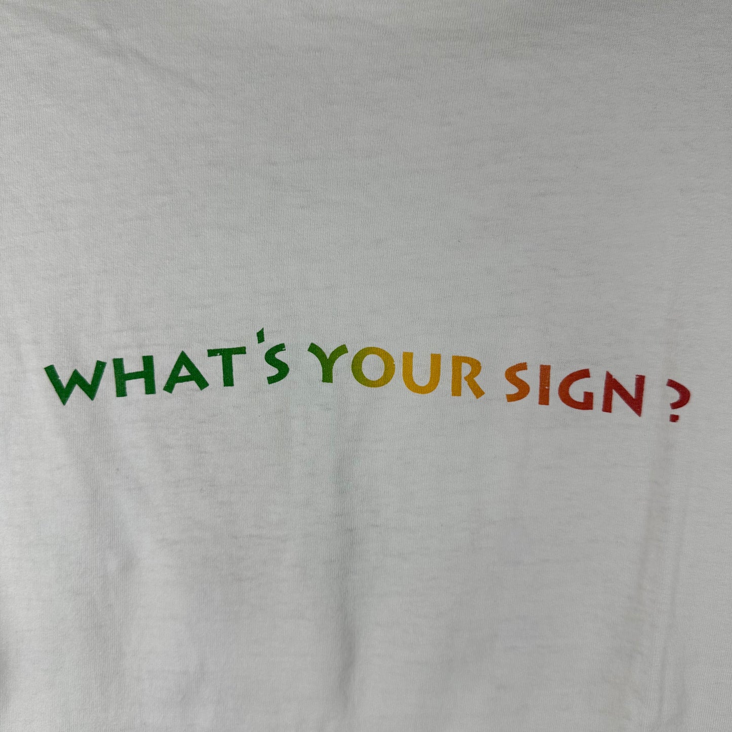 Vintage 90's Hootie and the Blowfish What's Your Sign Single Stitch T-Shirt
