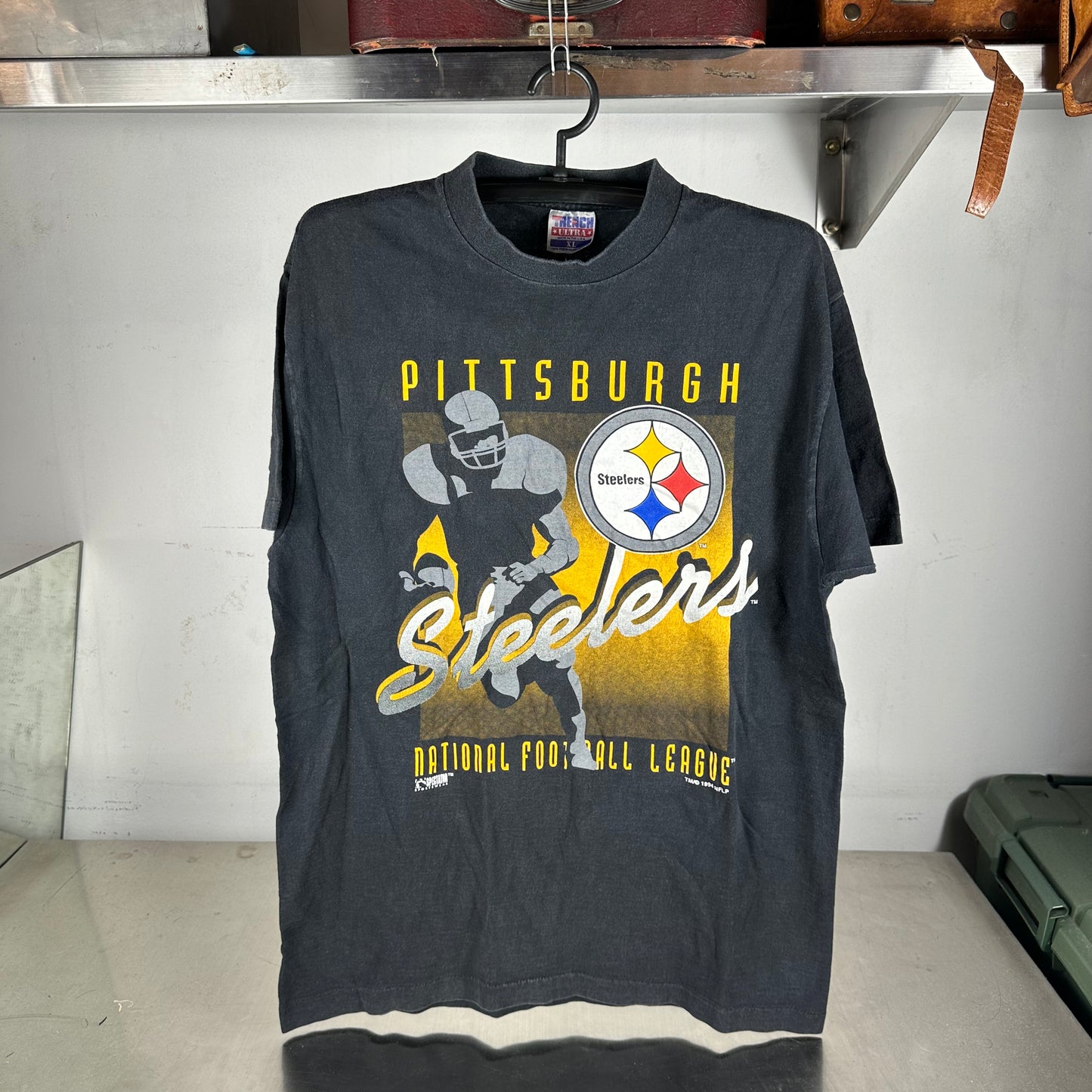 Vintage 1994 Pittsburgh Steelers Football NFL Single Stitch T-Shirt
