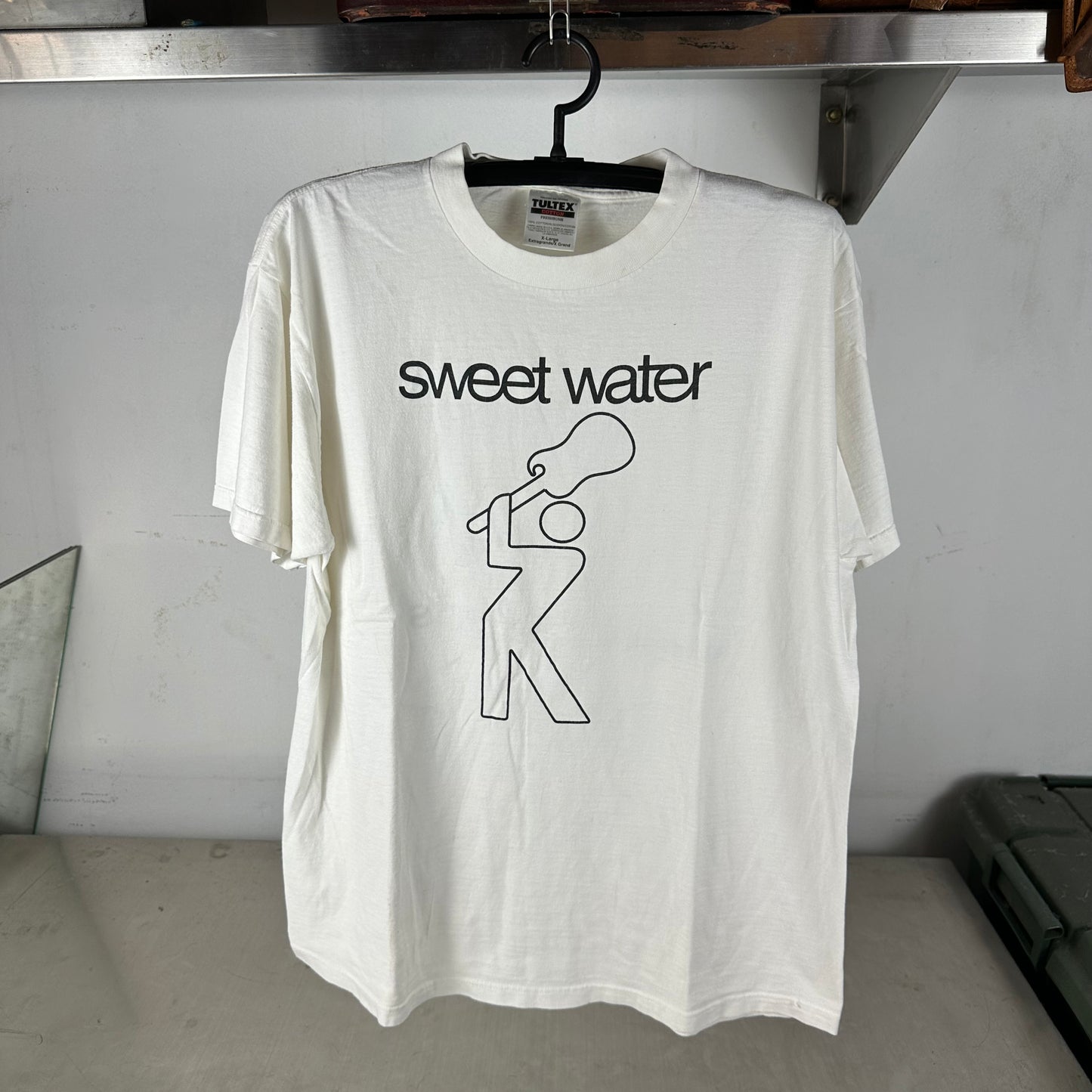 Vintage 1993 Sweet Water Superfriends Rock Band T-Shirt