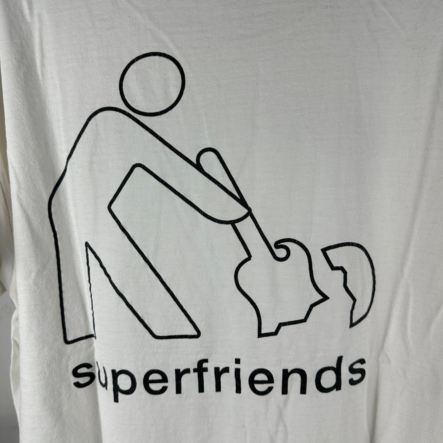 Vintage 1993 Sweet Water Superfriends Rock Band T-Shirt