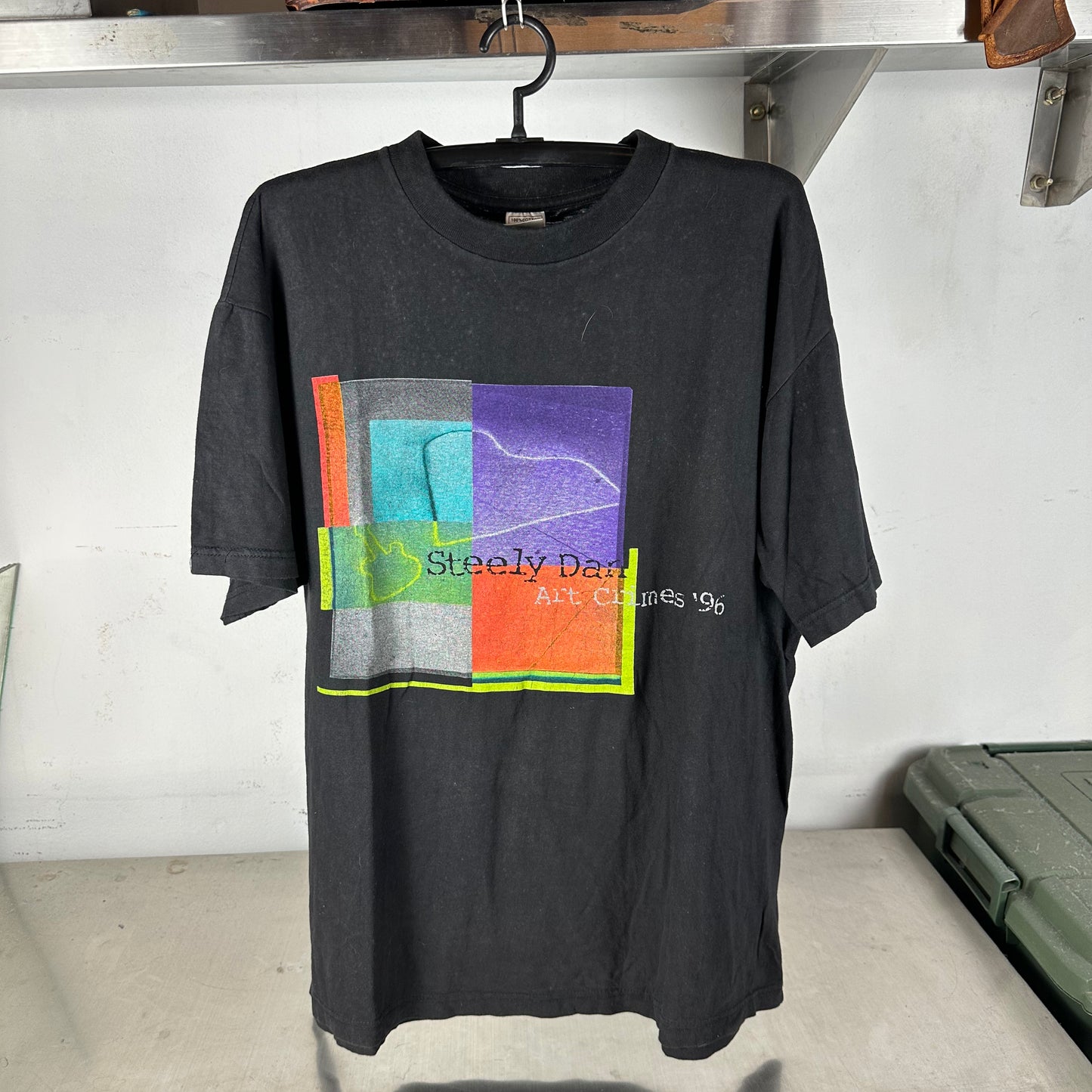 Vintage 1996 Steely Dan Art Crimes Europe Tour Concert T-Shirt
