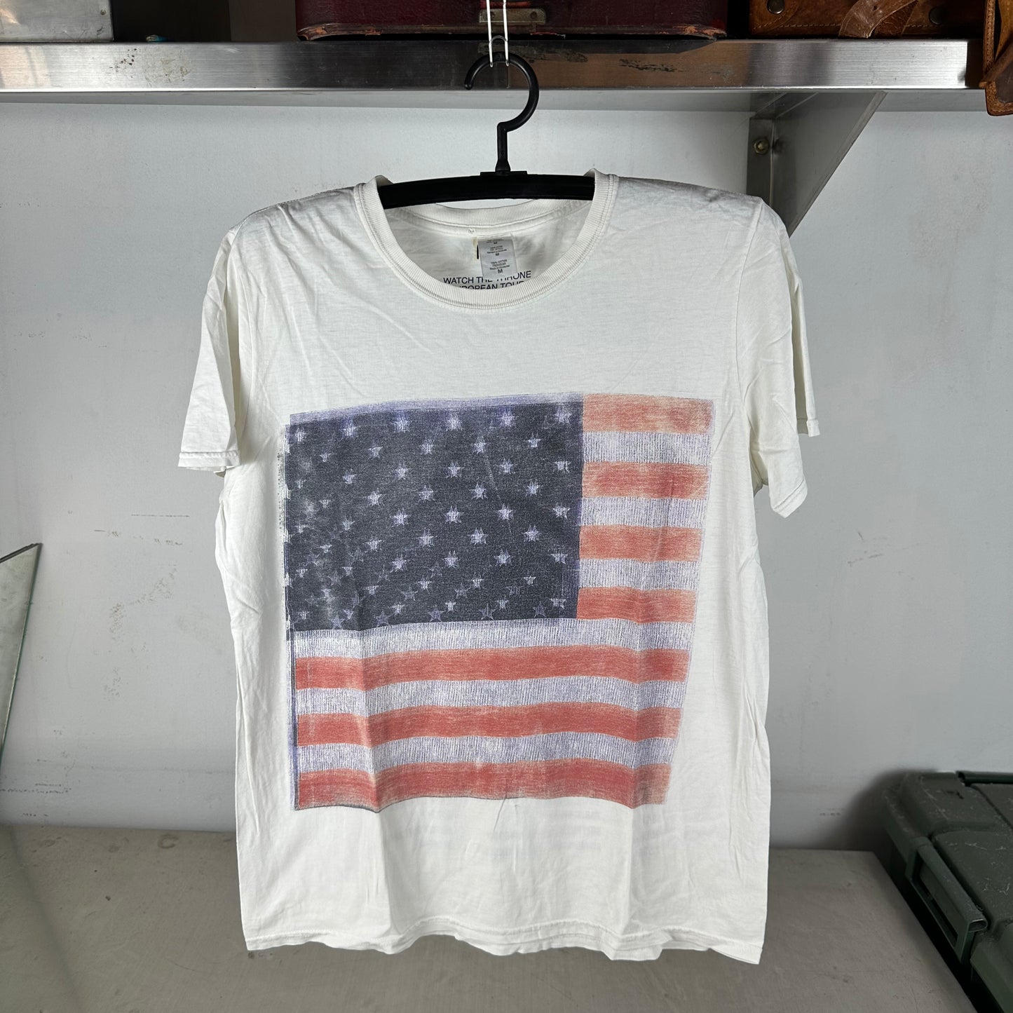 2012 Jay Z Kanye West Watch the Throne Tour Concert T-Shirt