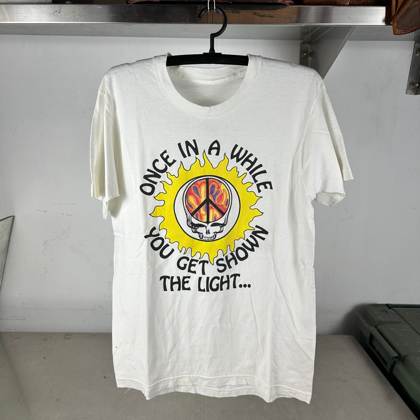 Vintage 1990 Grateful Dead Summer Tour You Get Shown the Light T-Shirt
