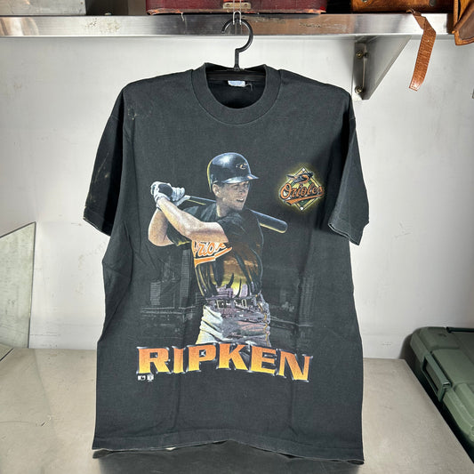 Vintage 1995 Cal Ripken Jr Baltimore Orioles MLB Salem Sportswear T-Shirt