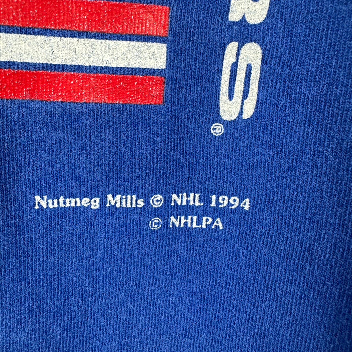 Vintage 1994 New York Rangers Roster NHL Stanley Cup Champs T-Shirt