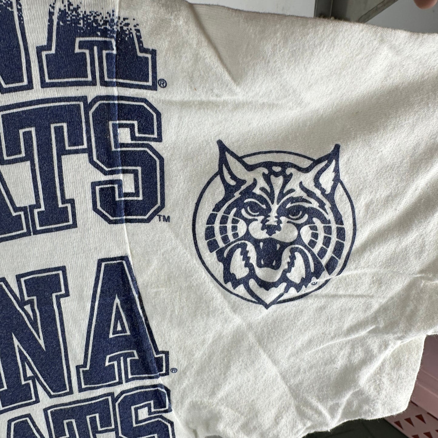 Vintage 1994 NCAA Fiesta Bowl Miami Hurricanes VS Kentucky Wildcats AOP T-shirt