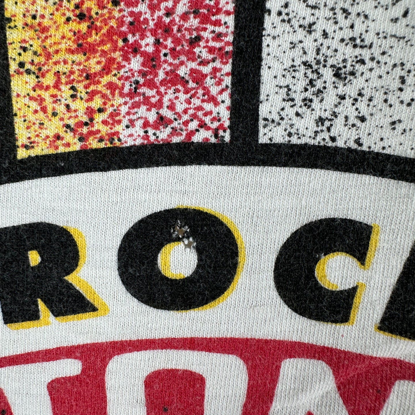 Vintage 90s Houston Rockets Basketball NBA AOP Single Stitch T-Shirt