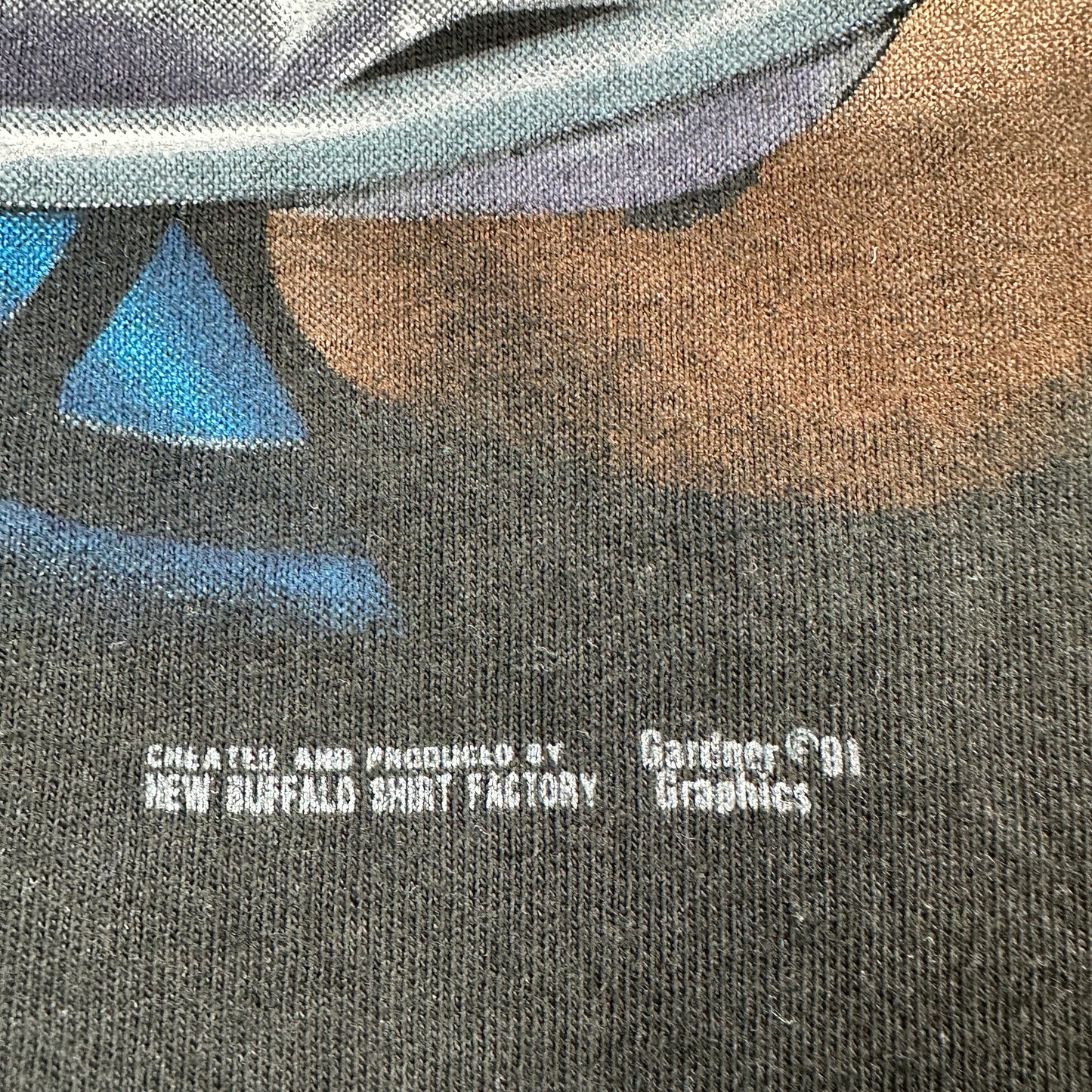 Vintage 1991 Troy Aikman Dallas Cowboys NFL Big Face Graphic T-shirt