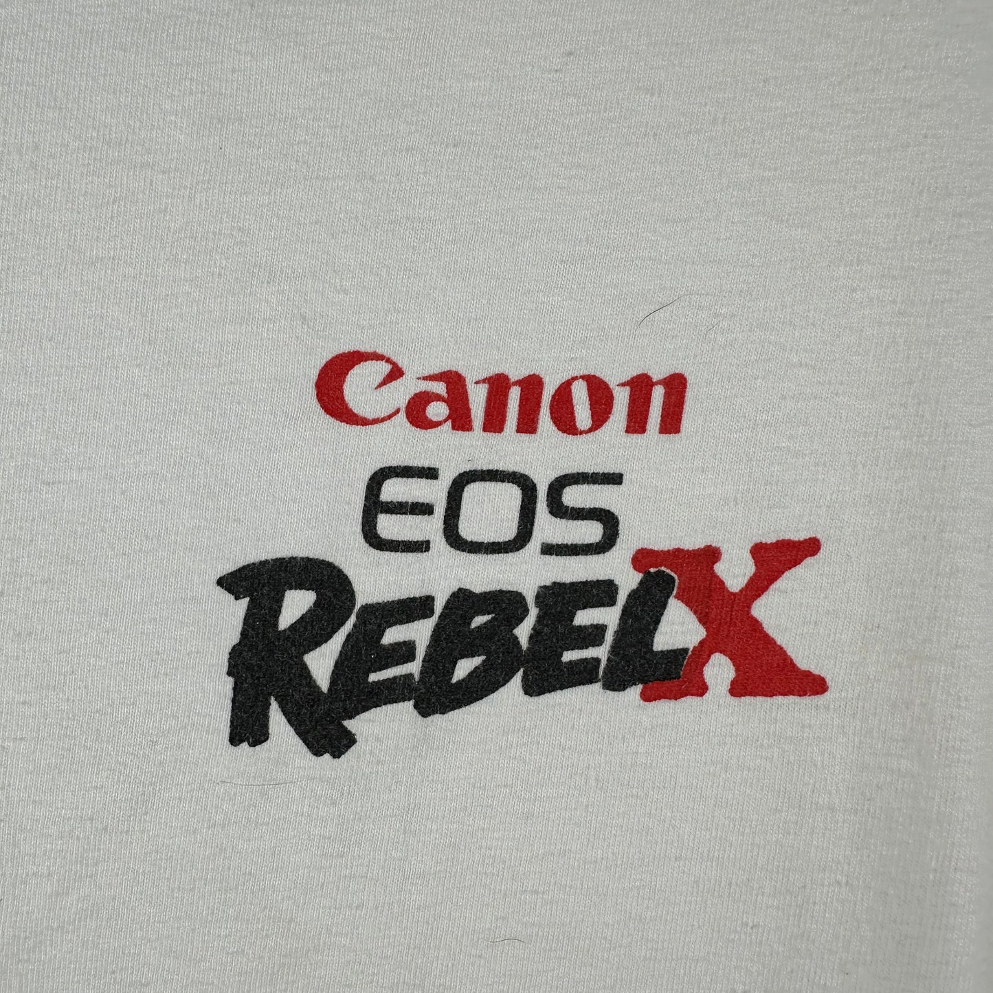 Vintage 90s Canon EOS Rebel X Camera Promo Single Stitch T-Shirt