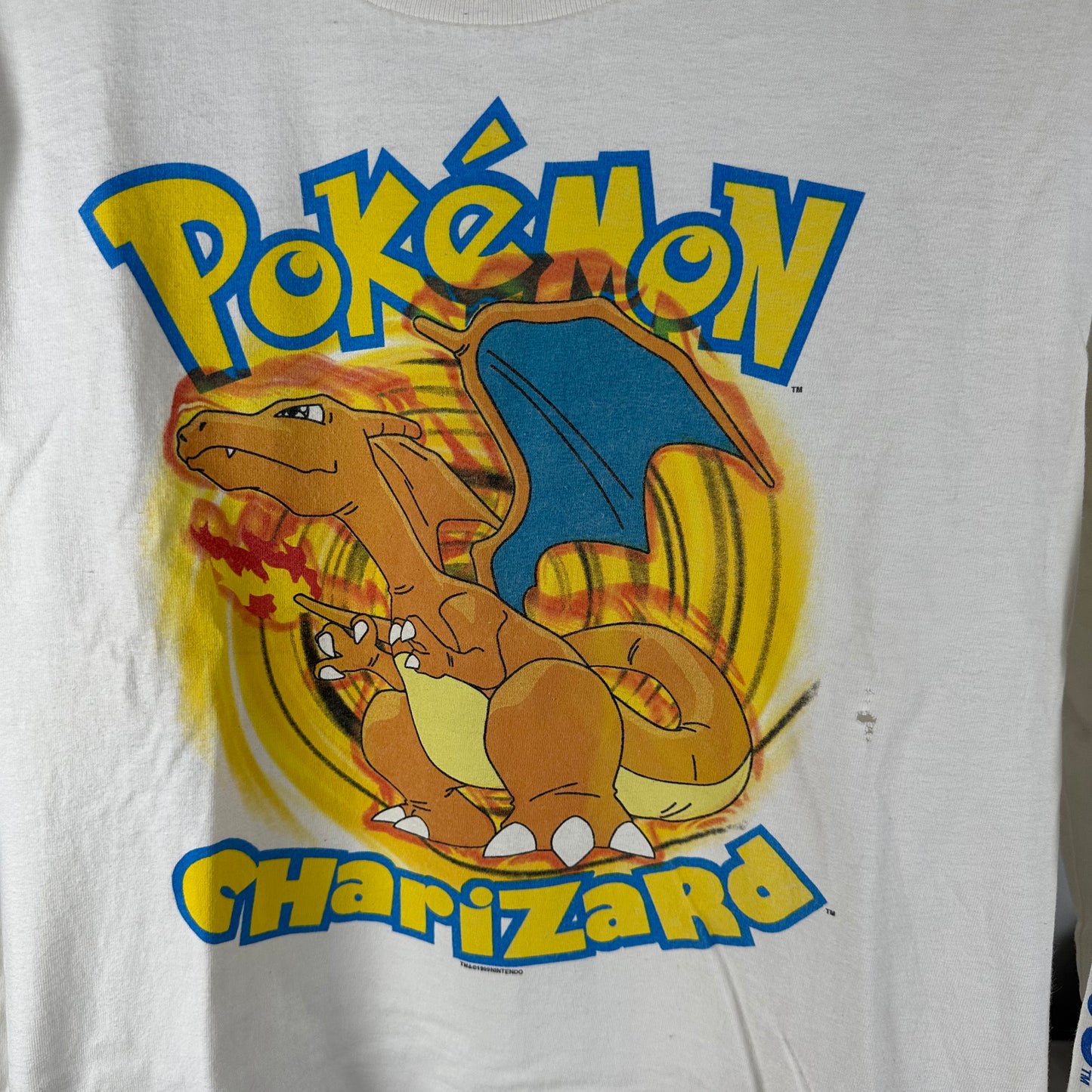 Vintage 90s Pokemon Charizard Gotta Catch Em All Promo T-Shirt