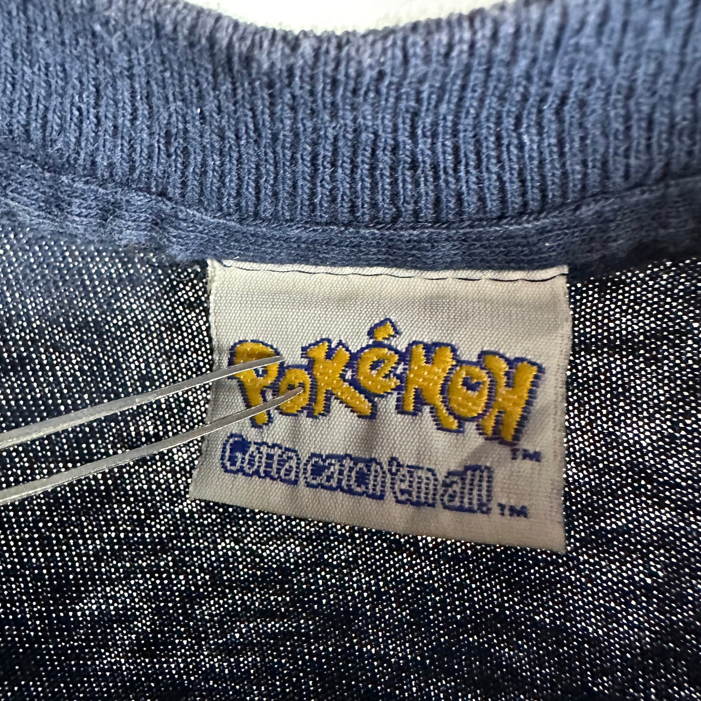 Vintage 1999 Nintendo Pokemon Gotta Catch Em All Promo T-Shirt