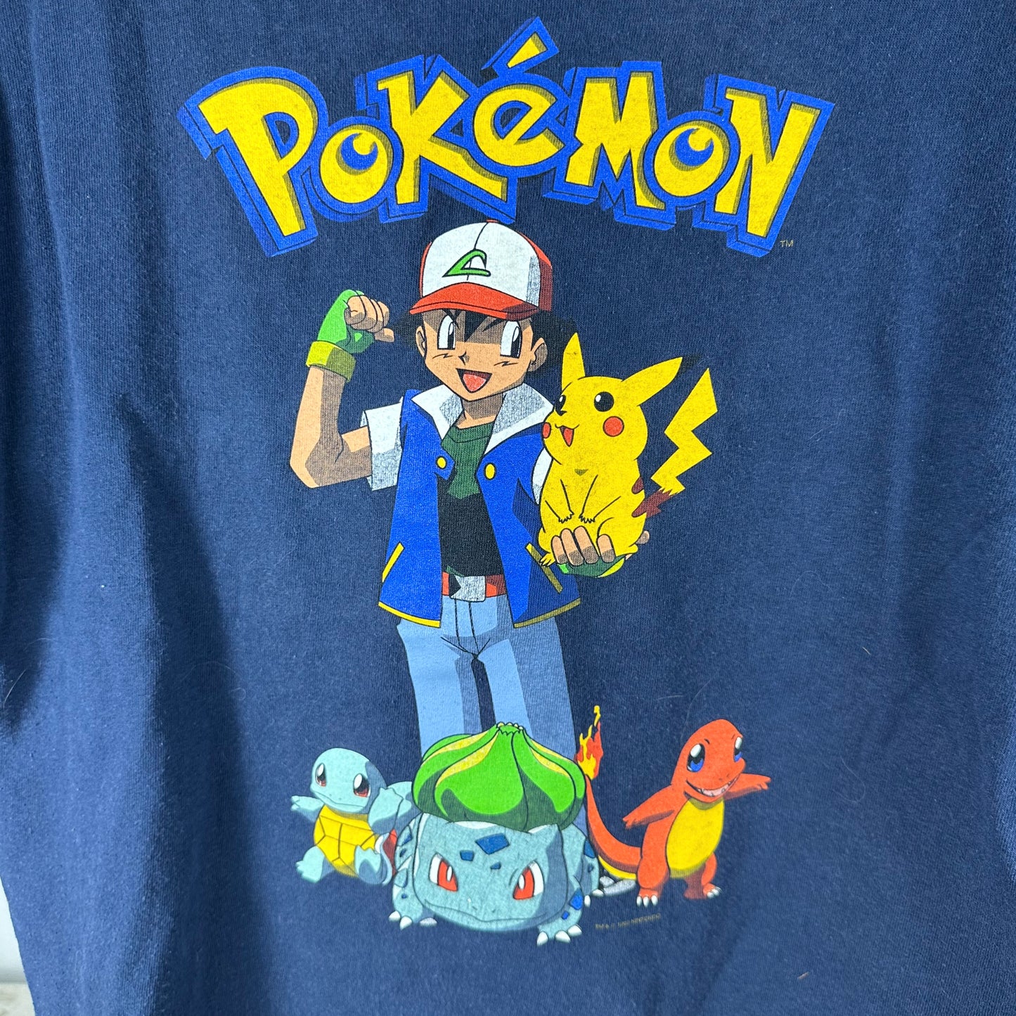Vintage 1999 Nintendo Pokemon Gotta Catch Em All Promo T-Shirt
