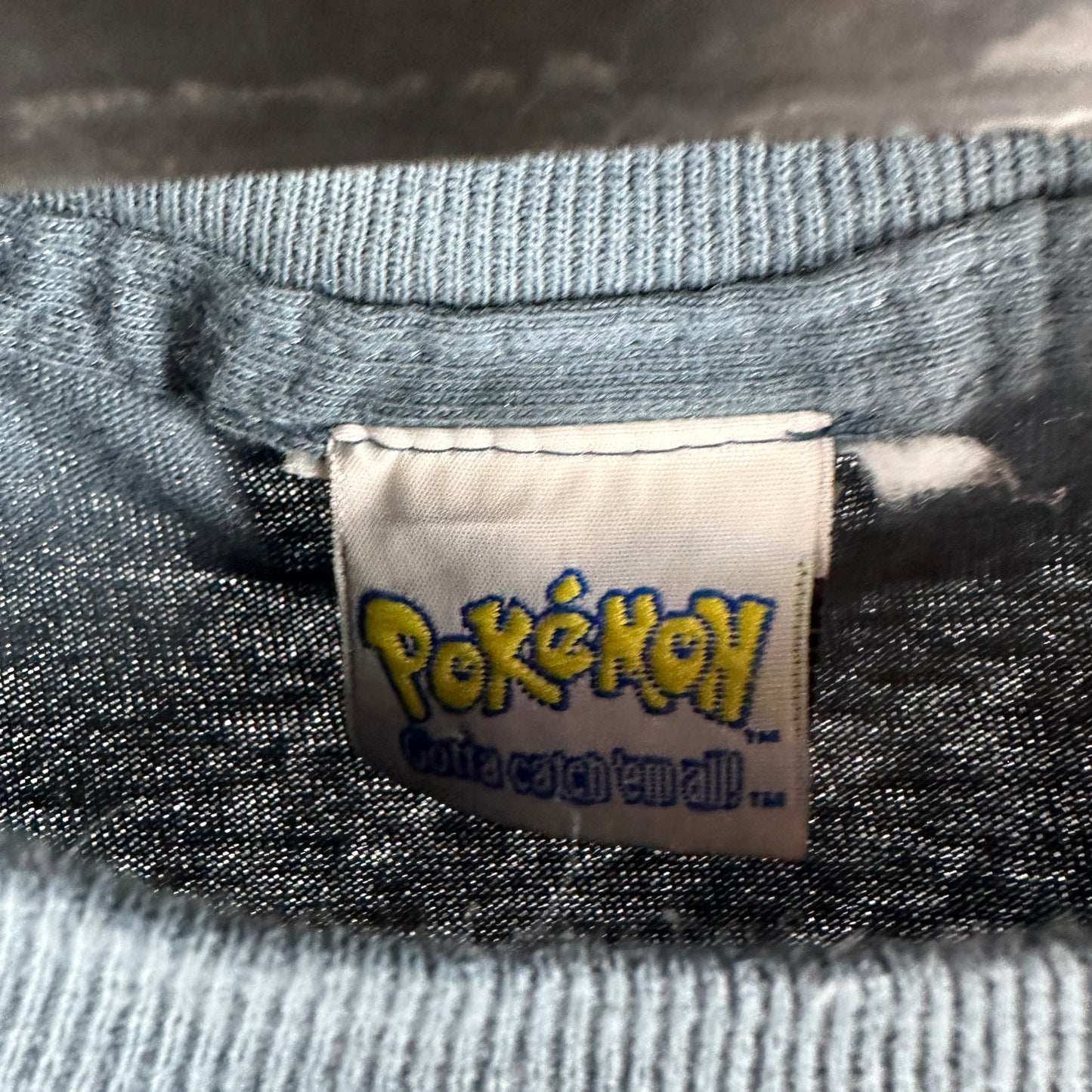 Vintage 1999 Nintendo Pokemon Gotta Catch Em All Promo T-Shirt