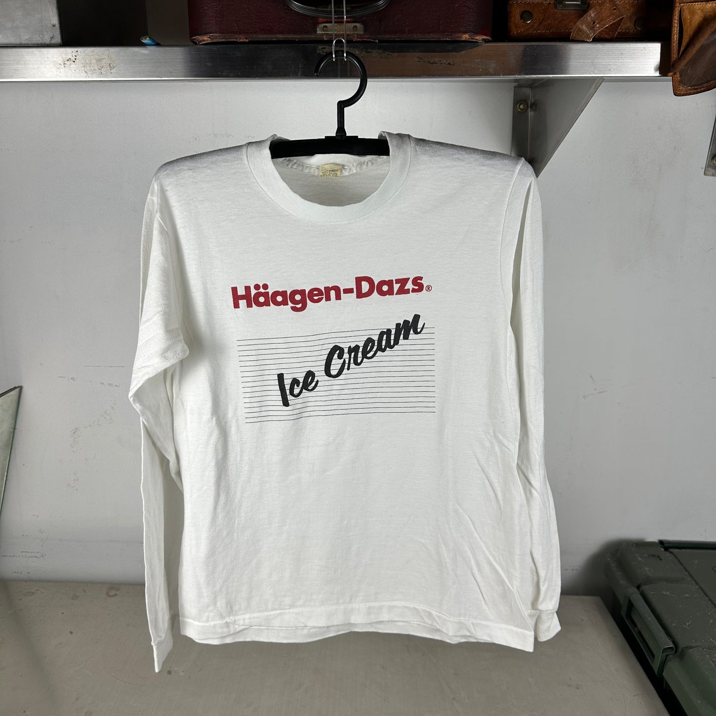 Vintage 80s Haagen Dazs Ice Cream Promo Single Stitch T-Shirt