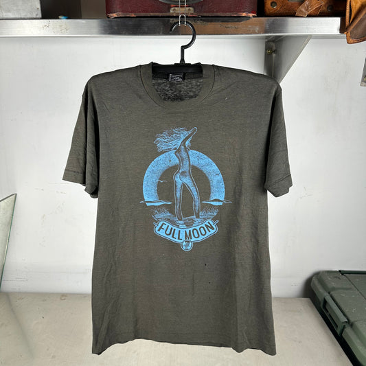 Vintage 80s Full Moon The Last Great Act Of Defiance Single Stitch T-Shirt