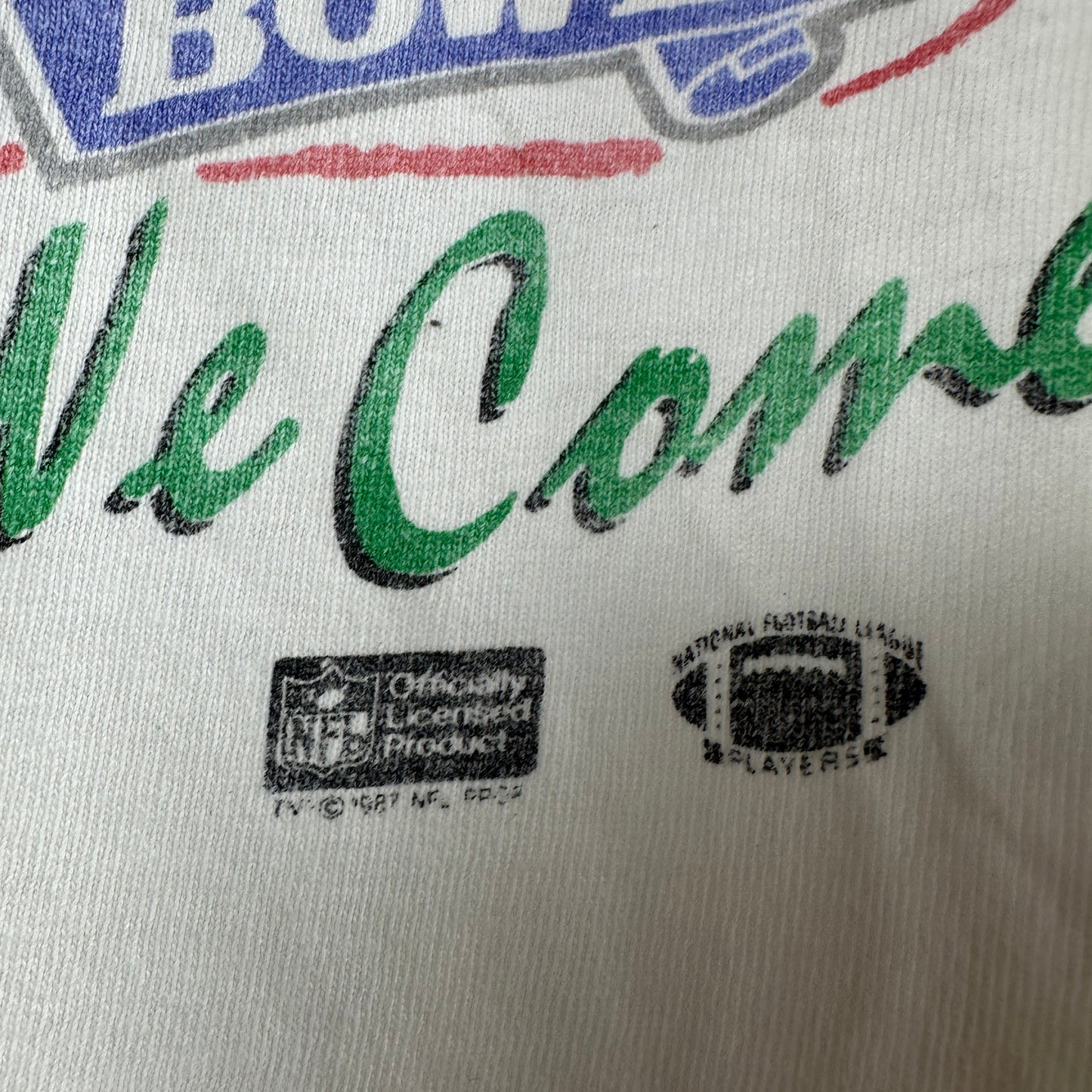Vintage 1989 San Francisco 49ers NFL NFC Champs Single Stitch T-shirt