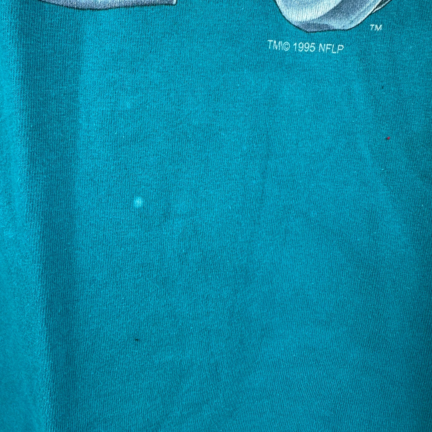 Vintage 1995 Miami Dolphins NFL Helmet Salem Sportswear T-Shirt