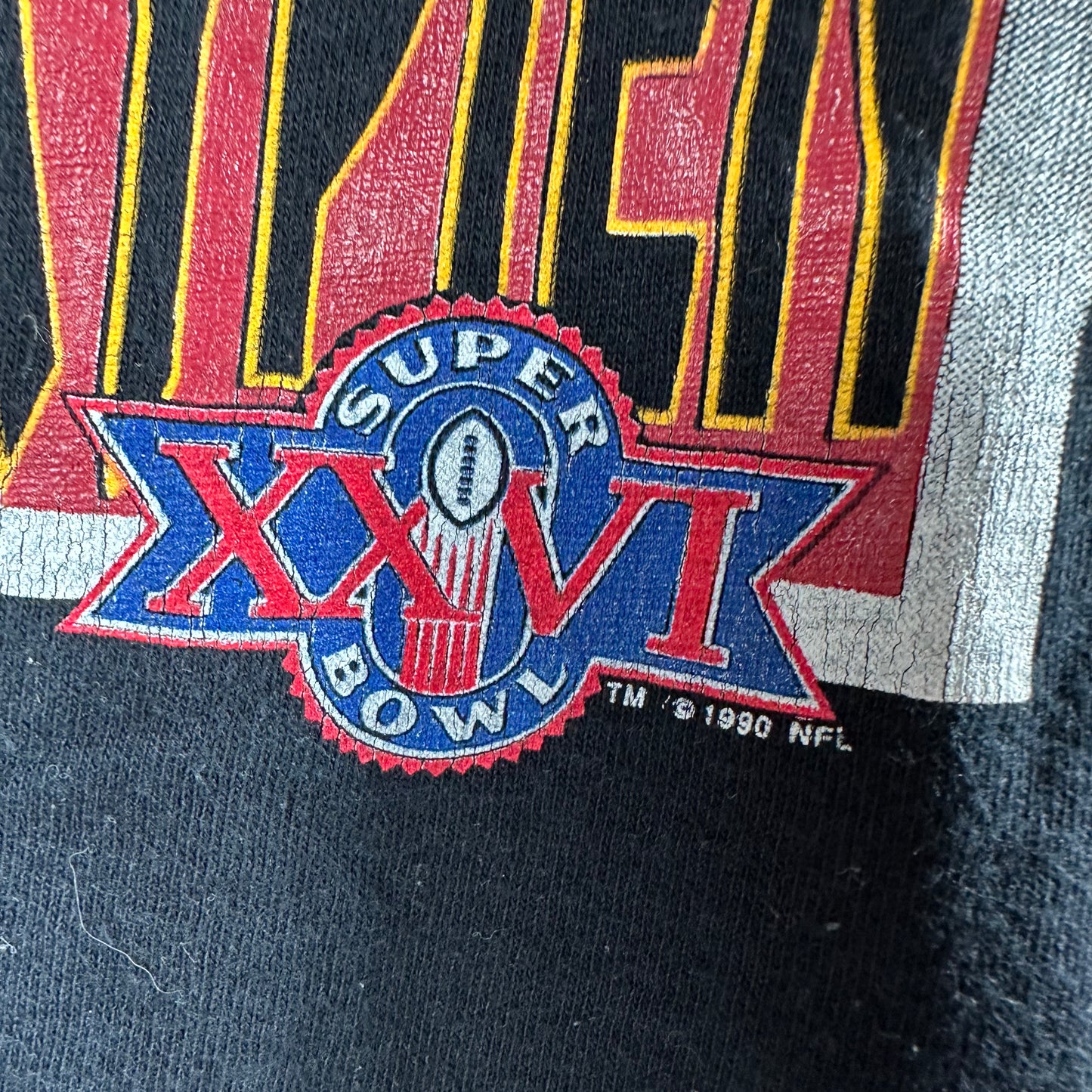 Vintage 1990 Mark Rypien Washington Redskins NFL Salem Sportswear T-Shirt