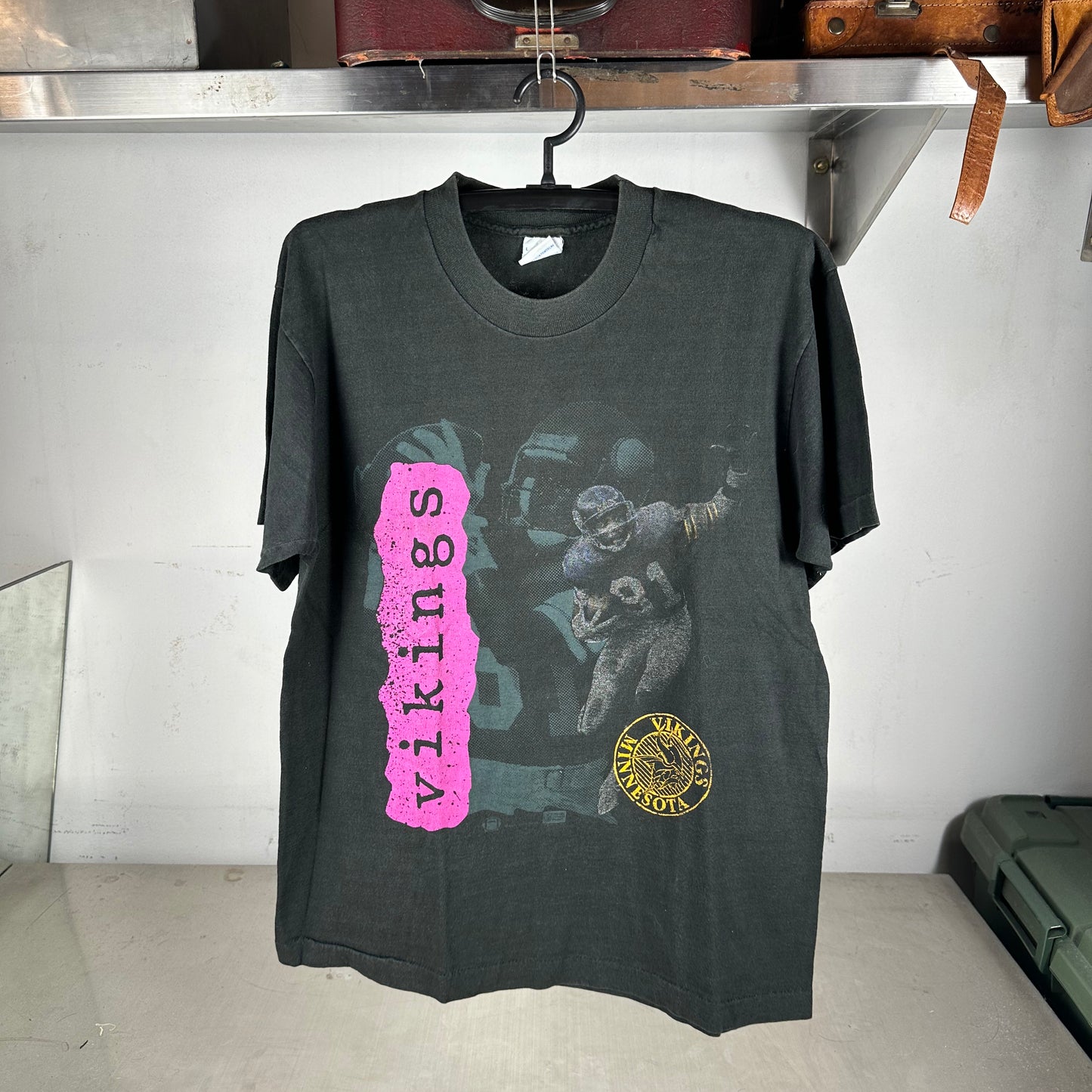 Vintage 1990 Mark Rypien Washington Redskins NFL Salem Sportswear T-Shirt