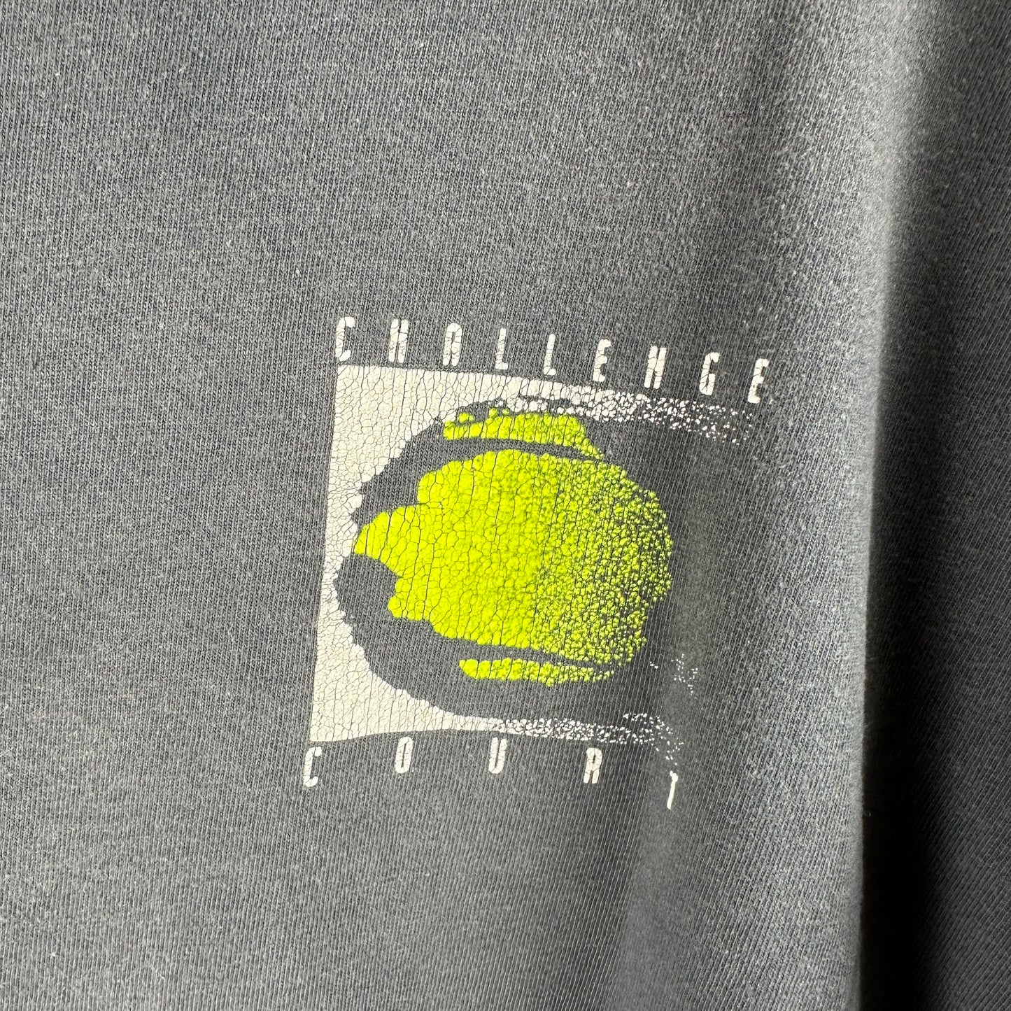 Vintage 90s Nike Challenge Court Campaign Single Stitch Faded T-Shirt