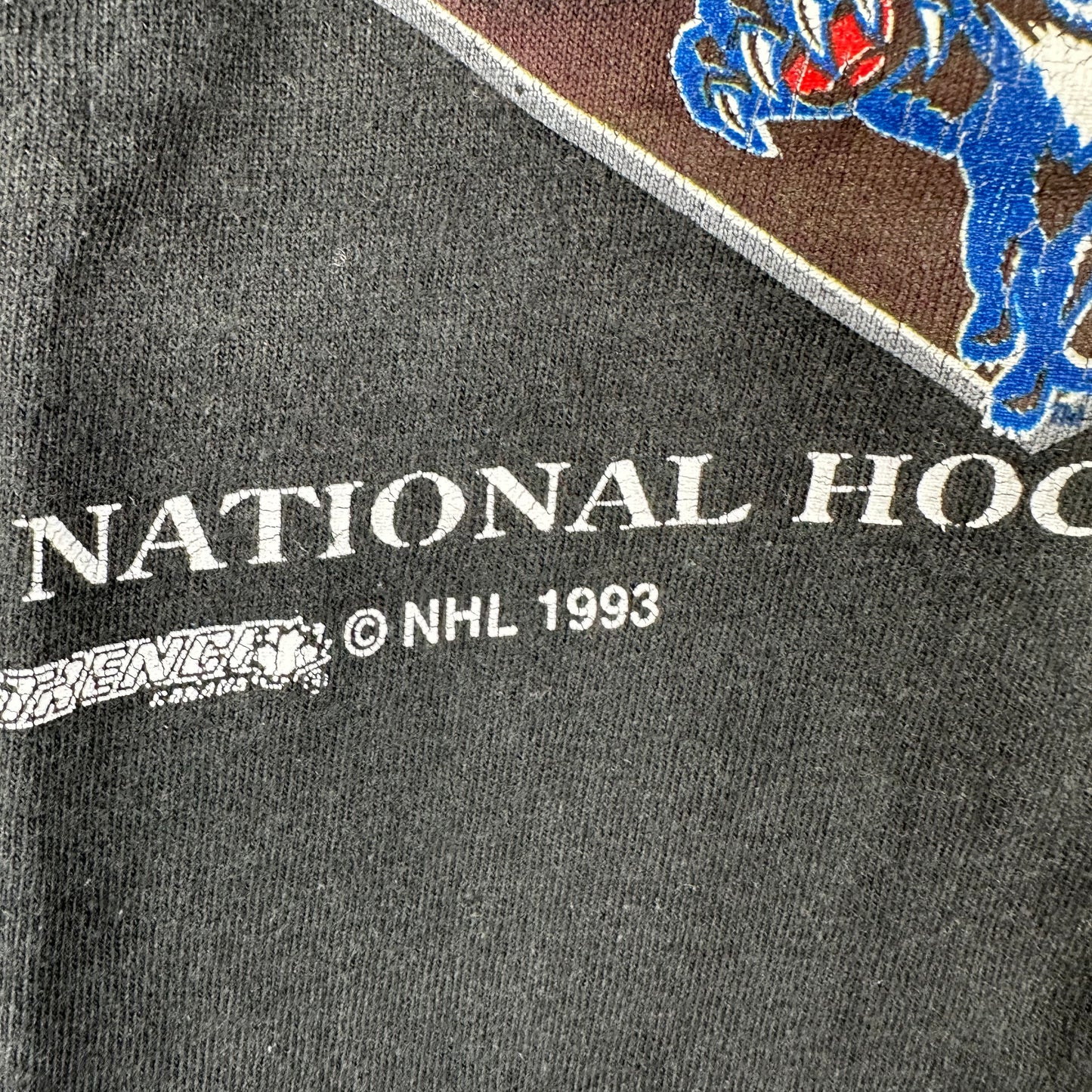 Vintage 1993 Florida Panthers Hockey NHL Single Stitch T-Shirt