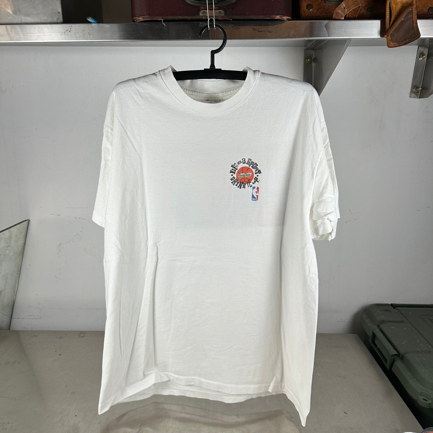 Vintage 90s Champion Gatorade Life is a Sport Drink it Up Promo Single Stitch T-Shirt