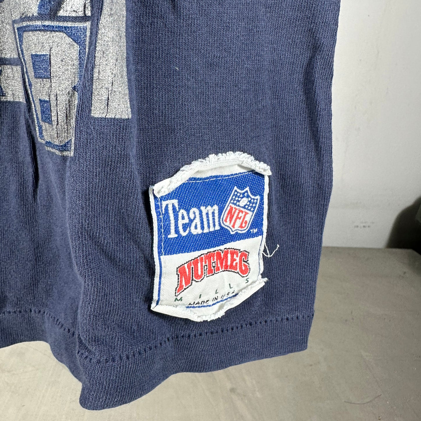 Vintage 90s Troy Aikman Dallas Cowboys NFL Nutmeg Single Stitch T-Shirt