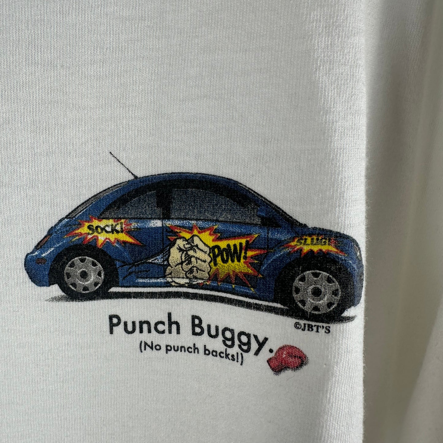 Vintage 90s Volkswagen Beetle Punch Buggy Promo Graphic T-shirt