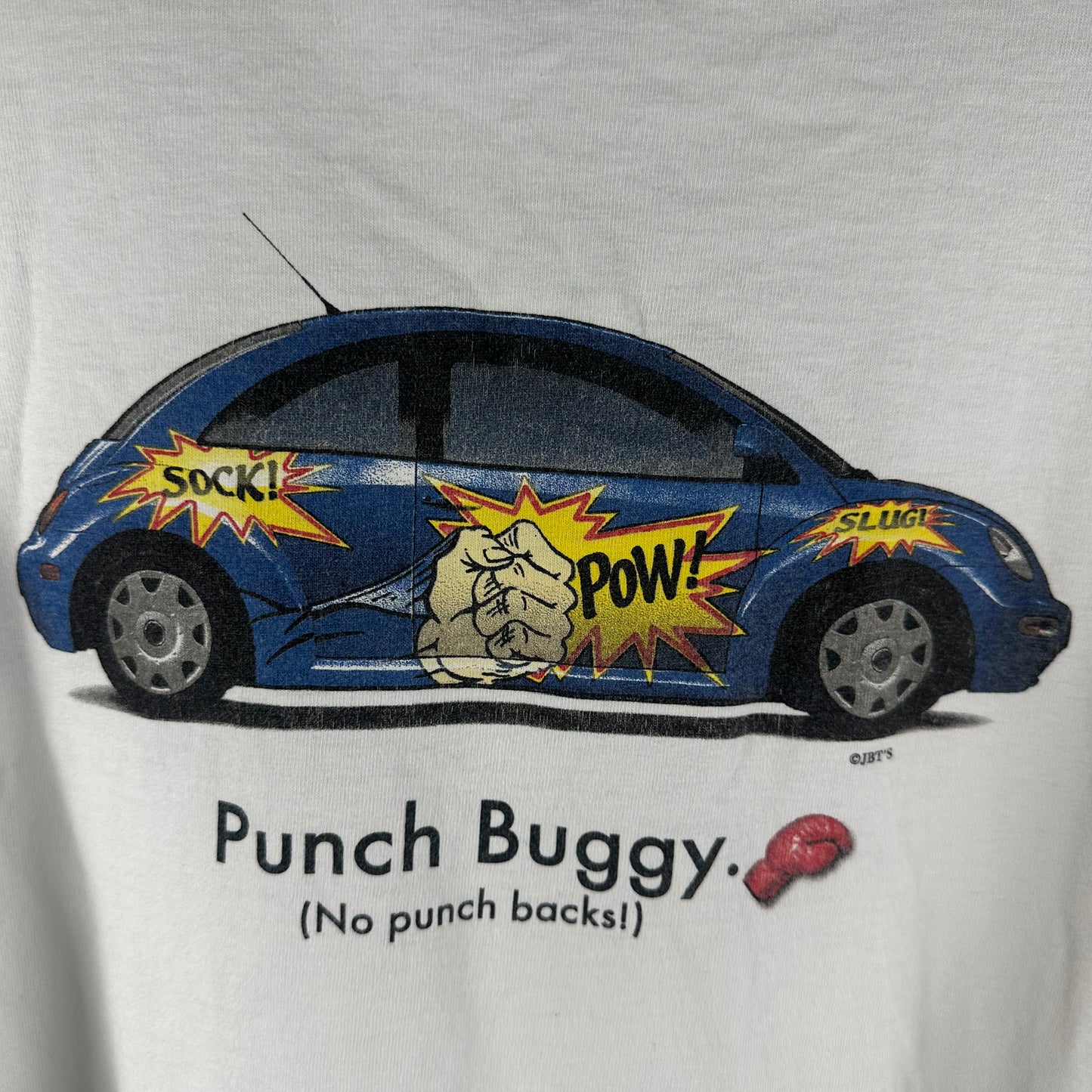 Vintage 90s Volkswagen Beetle Punch Buggy Promo Graphic T-shirt
