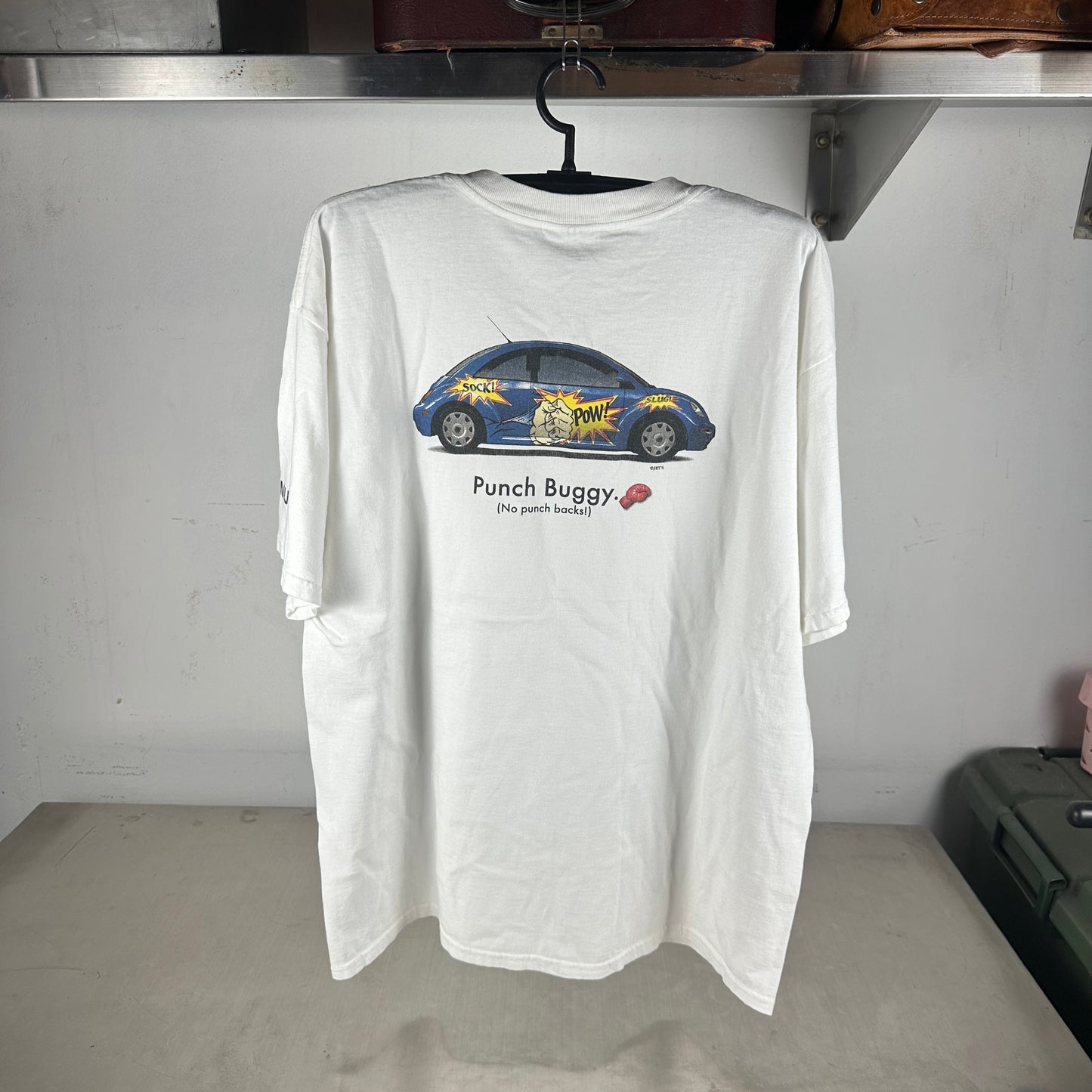 Vintage 90s Volkswagen Beetle Punch Buggy Promo Graphic T-shirt