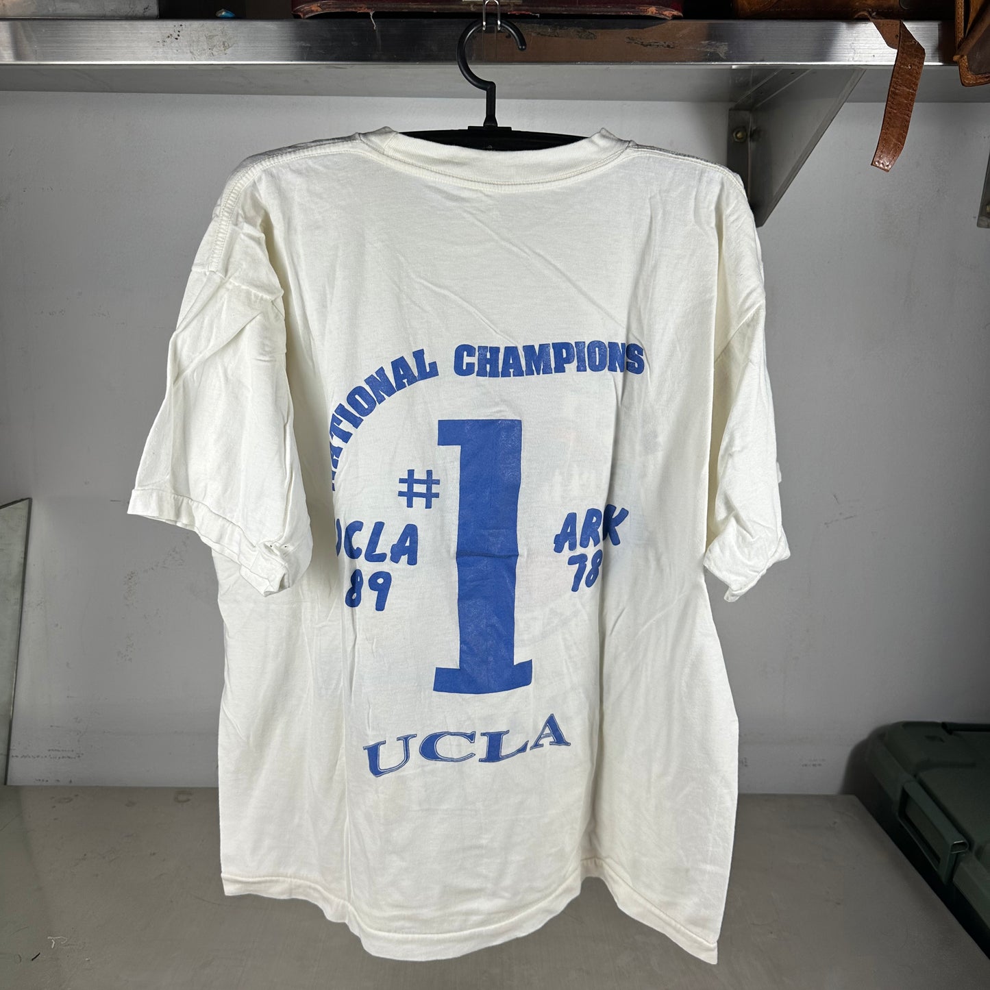 Vintage 1995 UCLA Bruins NCAA National Champions Single Stitch T-Shirt