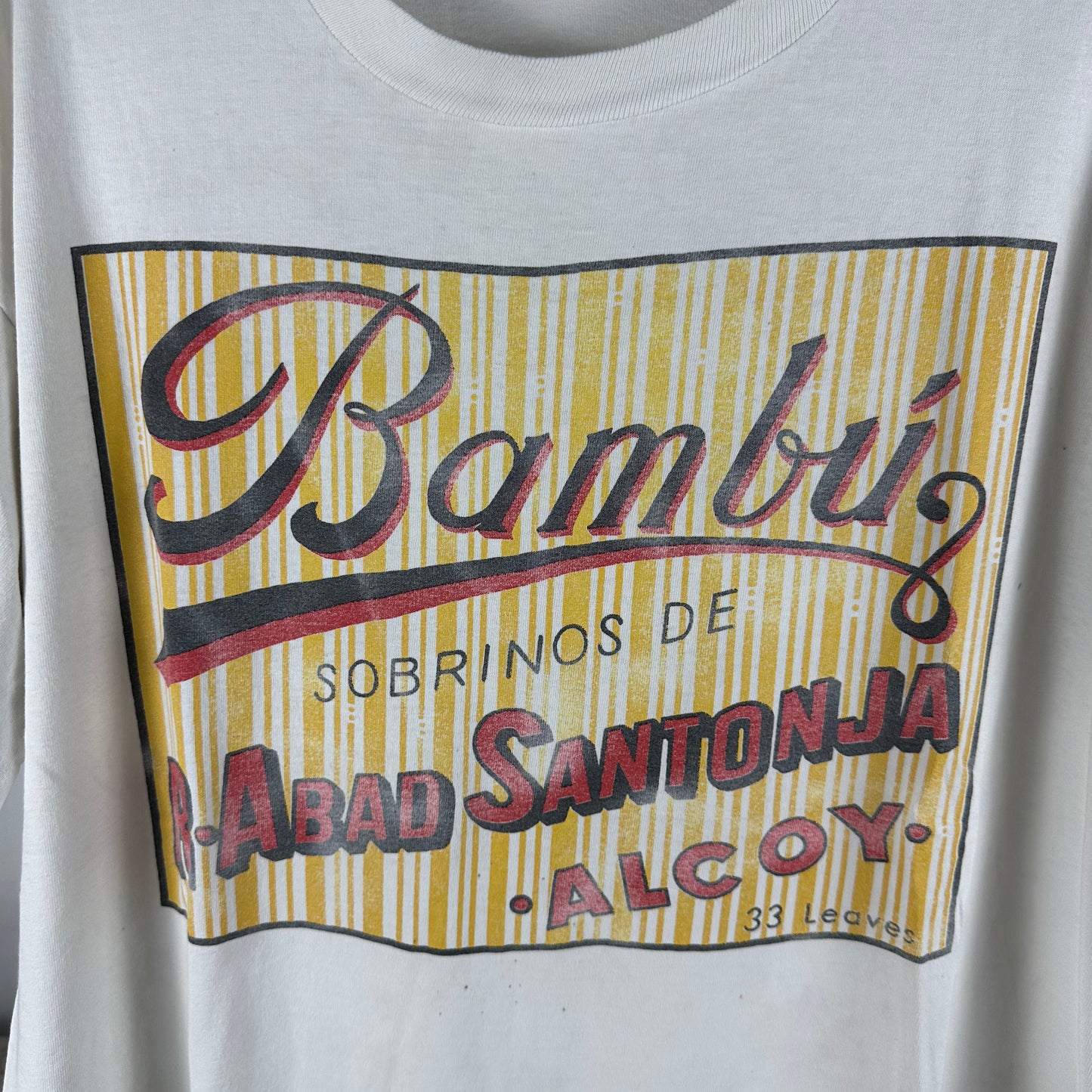 Vintage 90s Bambu Rolling Paper World's Finest Papers Promo Single Stitch T-Shirt