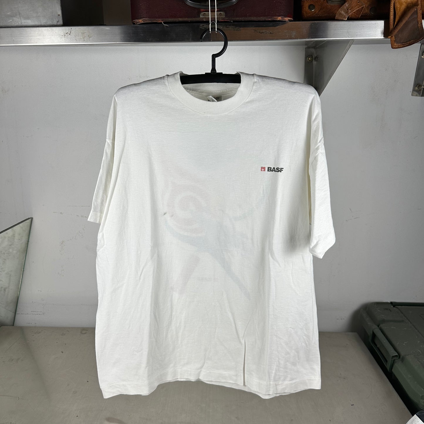 Vintage 1996 BASF Wimbledon Tour De France Tennis Cycling Promo T-Shirt