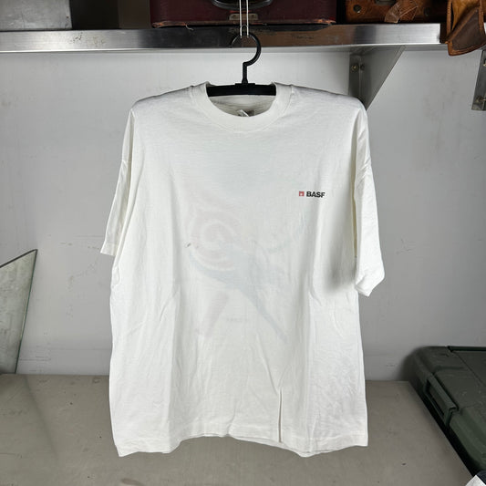 Vintage 1996 BASF Wimbledon Tour De France Tennis Cycling Promo T-Shirt