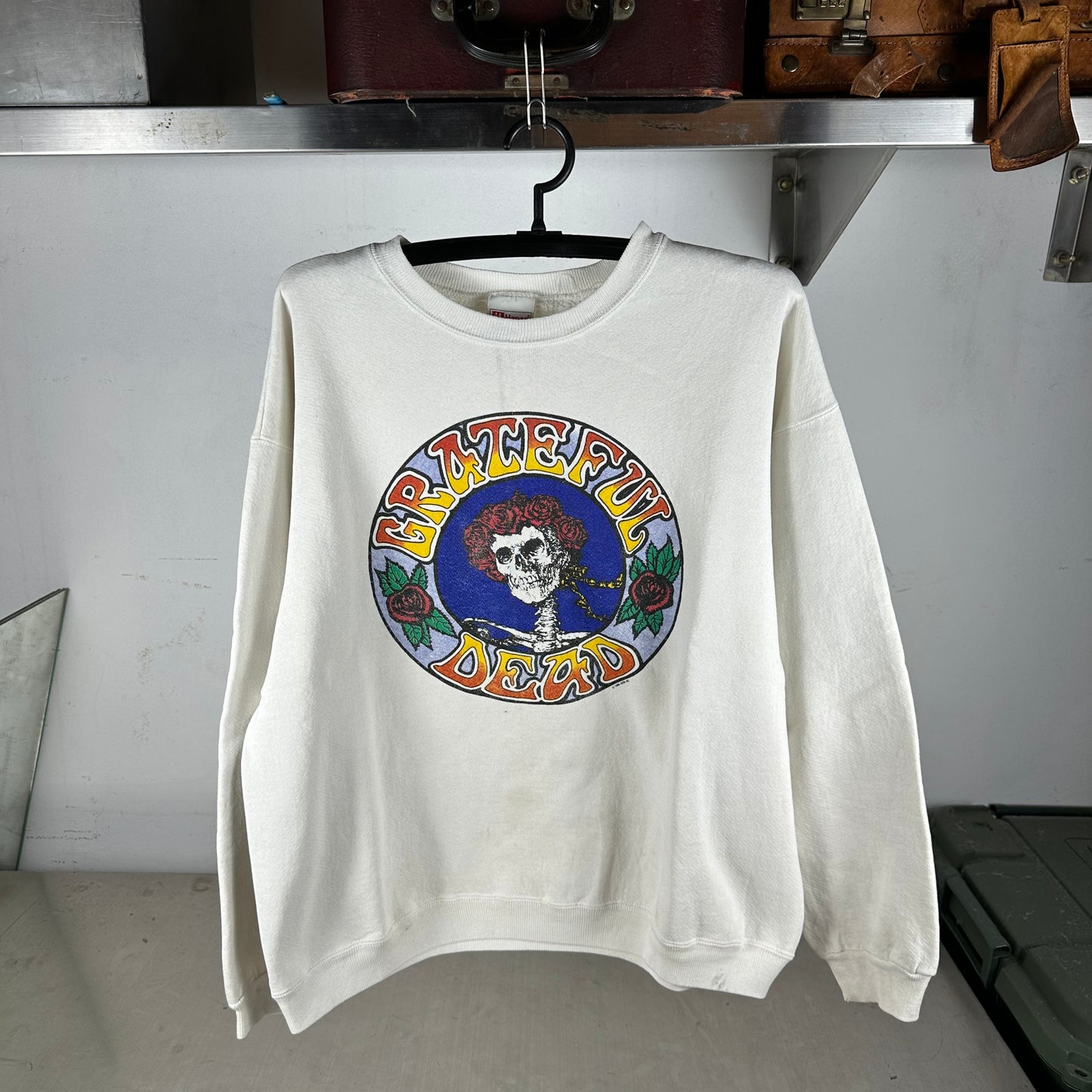 Vintage 1995 Grateful Dead Rock Band Graphic Sweatshirt