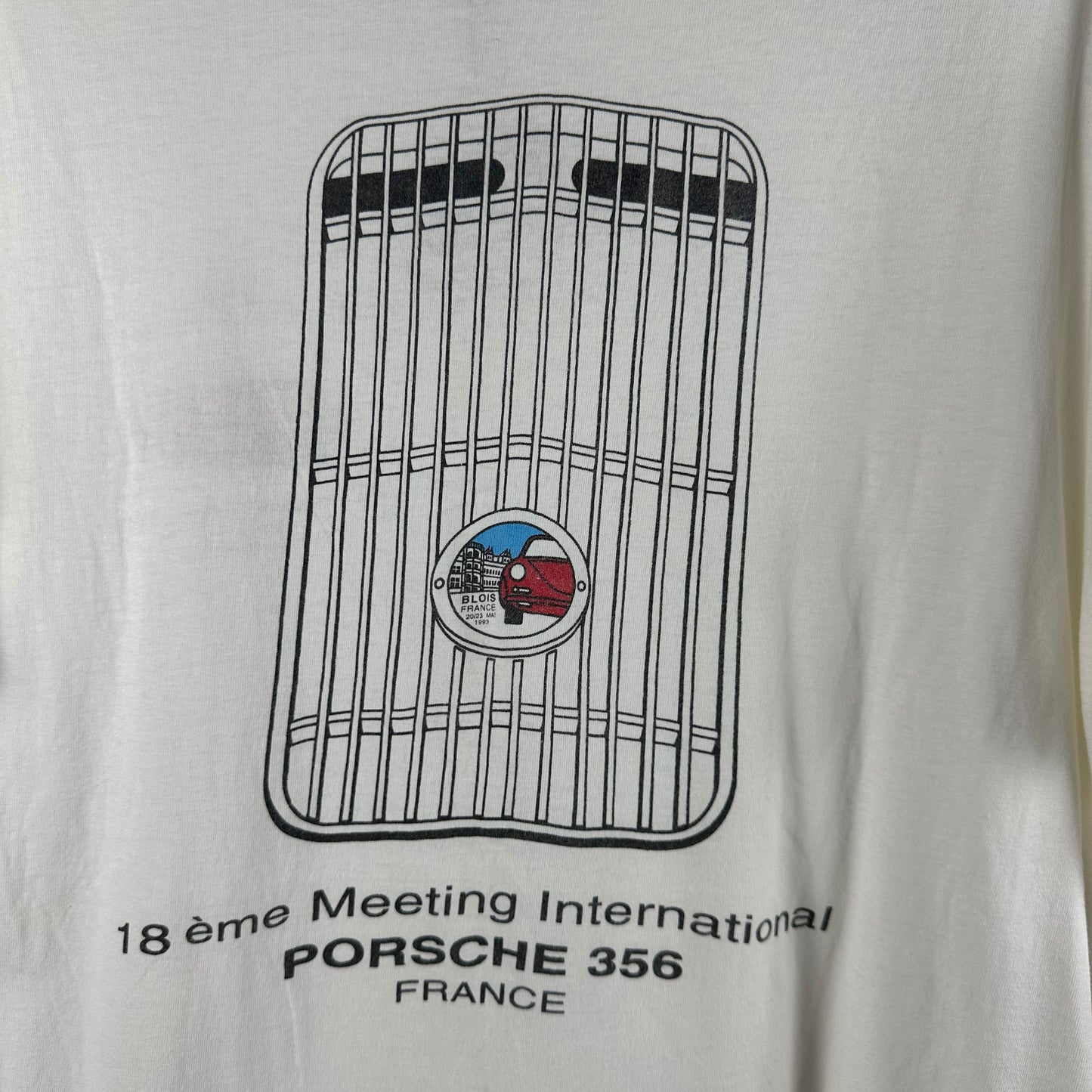 Vintage 1993 Porsche 356 Club de France Single Stitch T-shirt