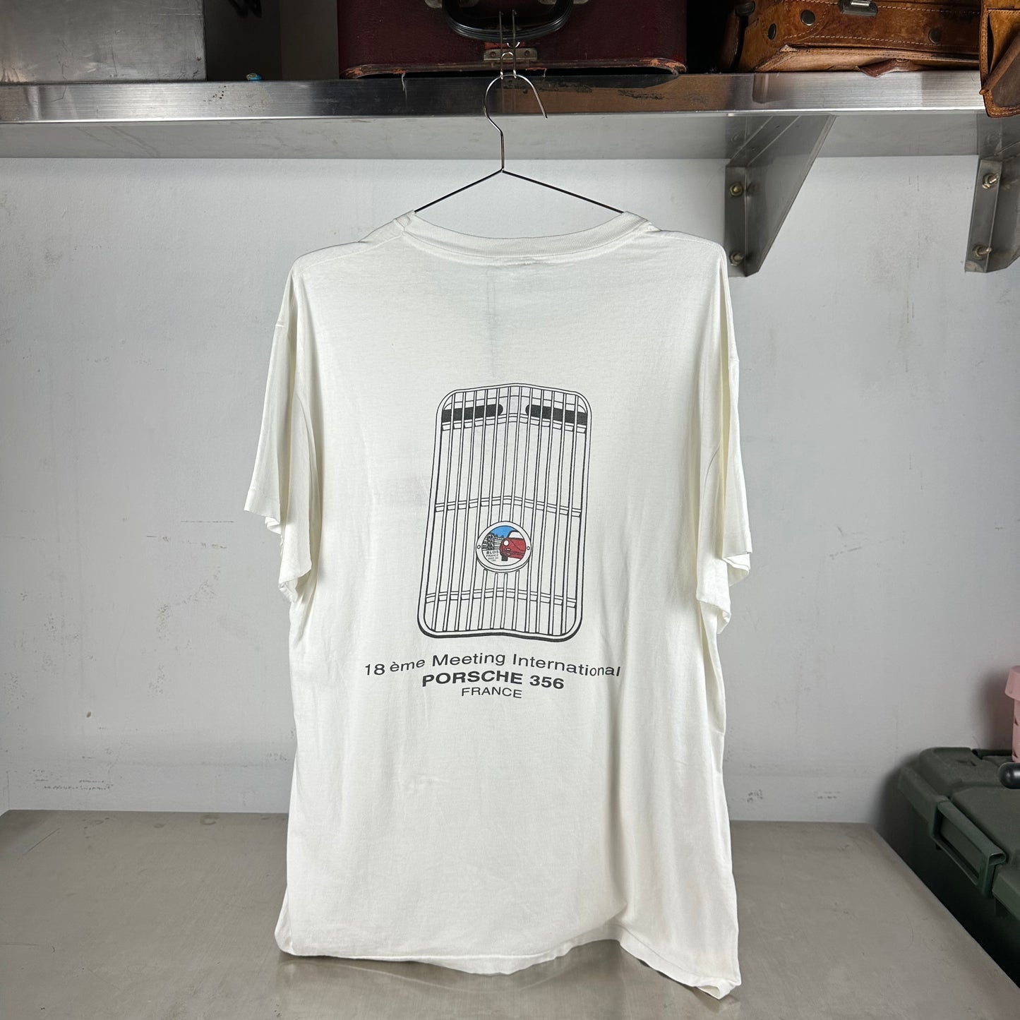 Vintage 1993 Porsche 356 Club de France Single Stitch T-shirt