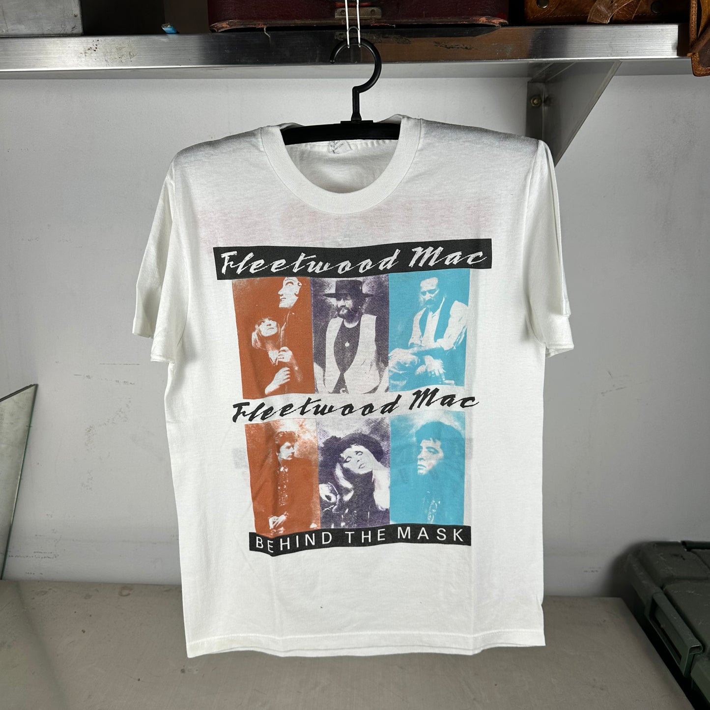 Vintage 1990 Fleetwood Mac Behind the Mask Tour Concert T-Shirt