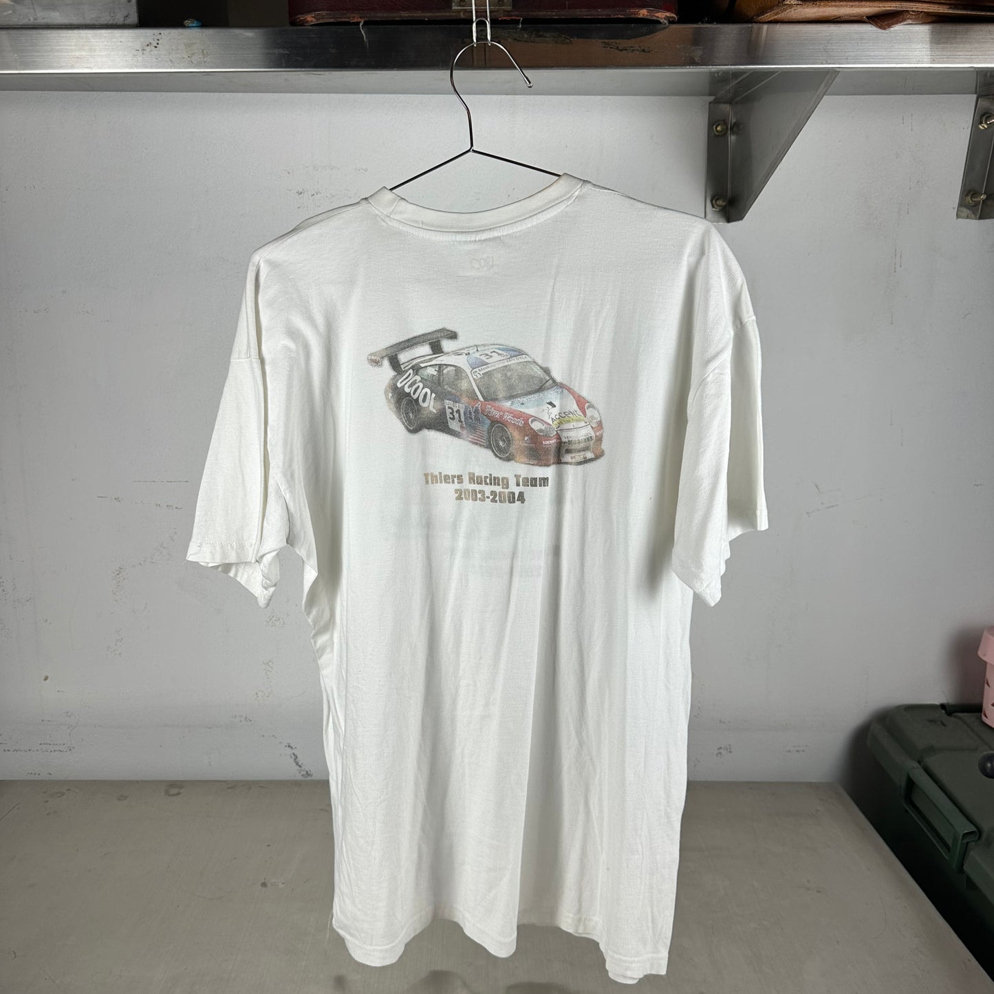 Vintage 2004 Porsche 911 GT3 996 Thiers Racing Team Race Car T-shirt