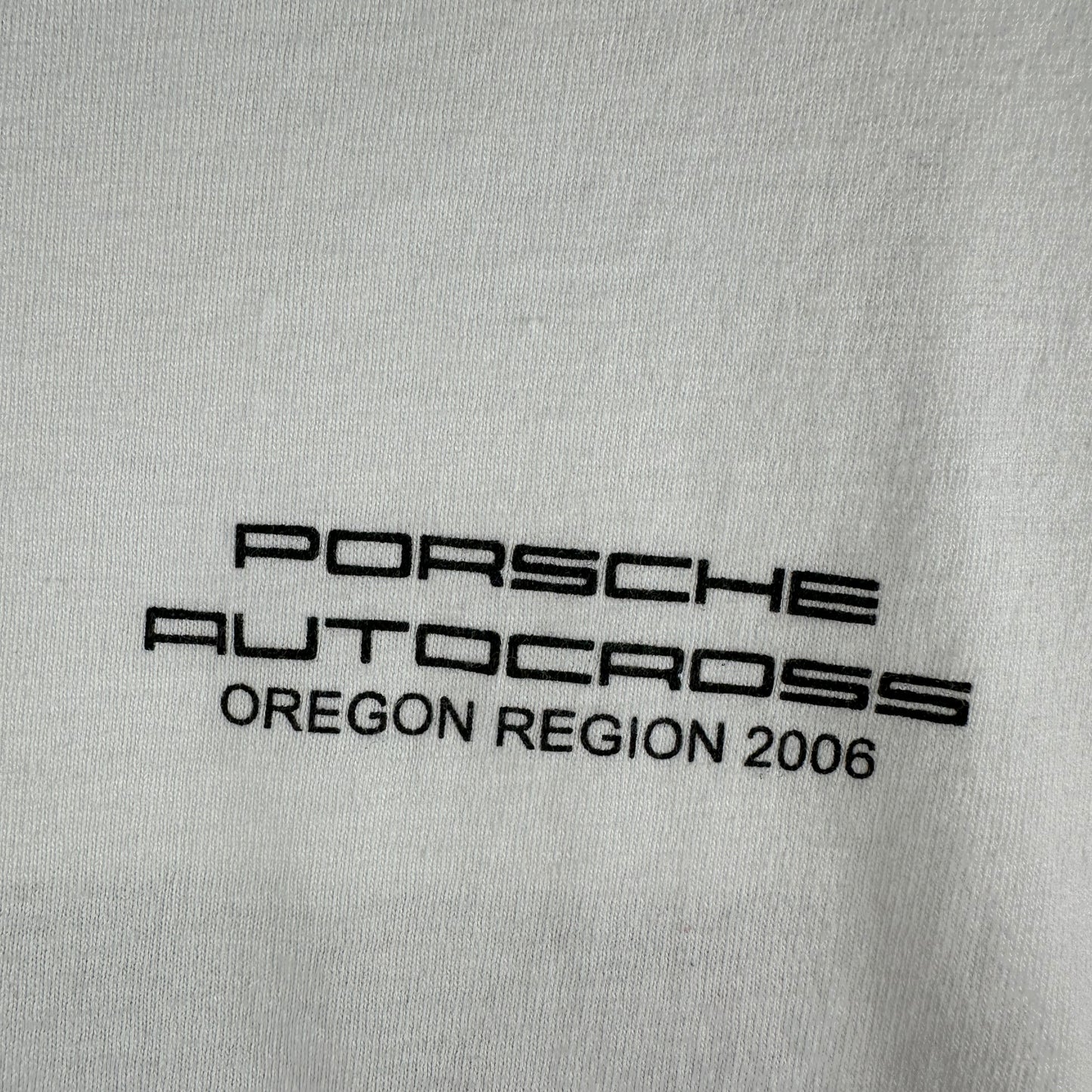 Vintage 2006 Porsche Autocross Oregon 911 Graphic T-shirt