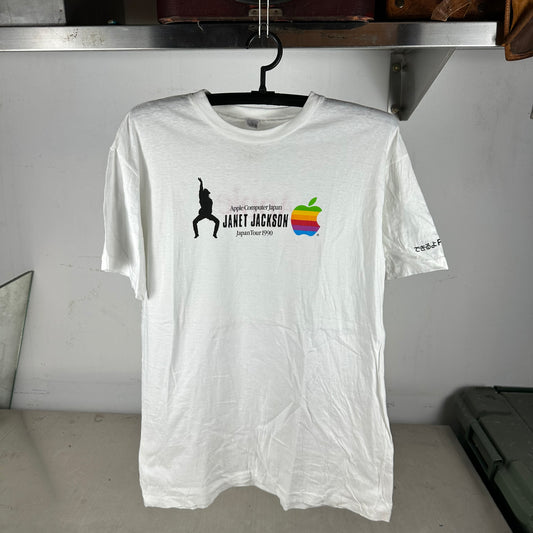 Vintage 1990 Janet Jackson Apple Computer Japan Tour Concert Single Stitch T-Shirt