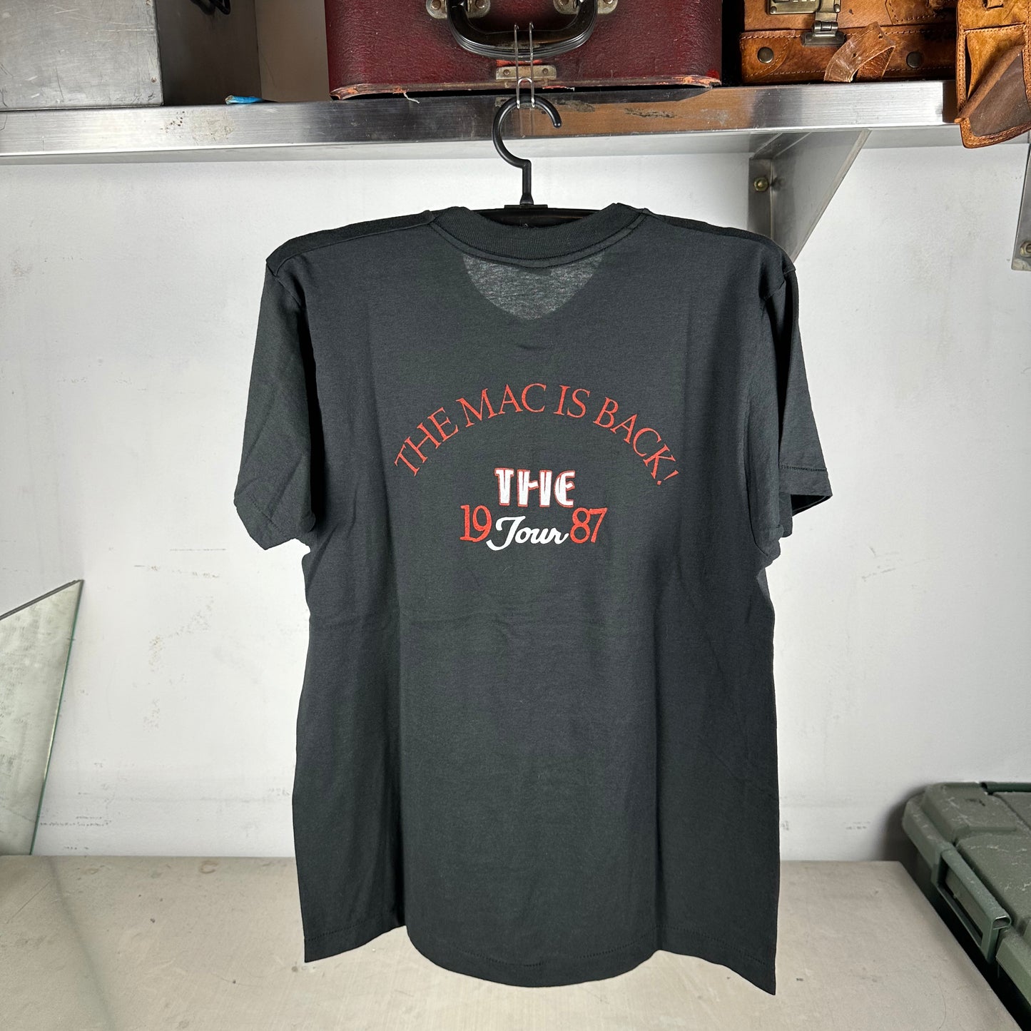 Vintage 1987 Fleetwood Mac The Mac is Back! Tour Concert Single Stitch T-Shirt