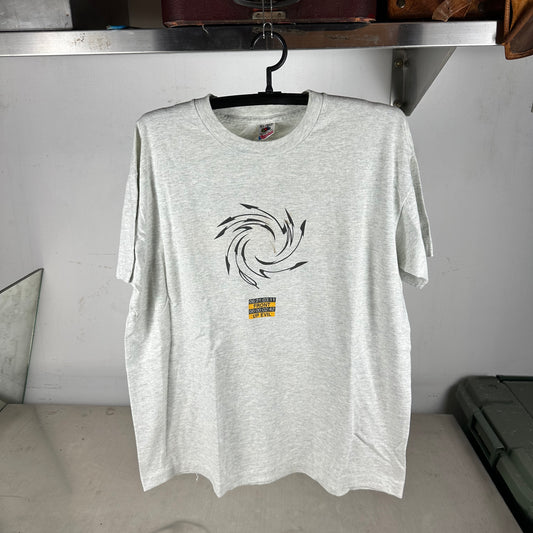 Vintage 90s Front 242 Up Evil Electronic Music Group Single Stitch T-Shirt
