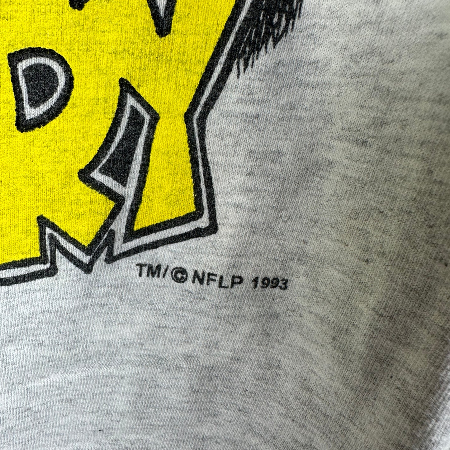 Vintage 1993 Pittsburgh Steelers Territory NFL Graphic T-Shirt