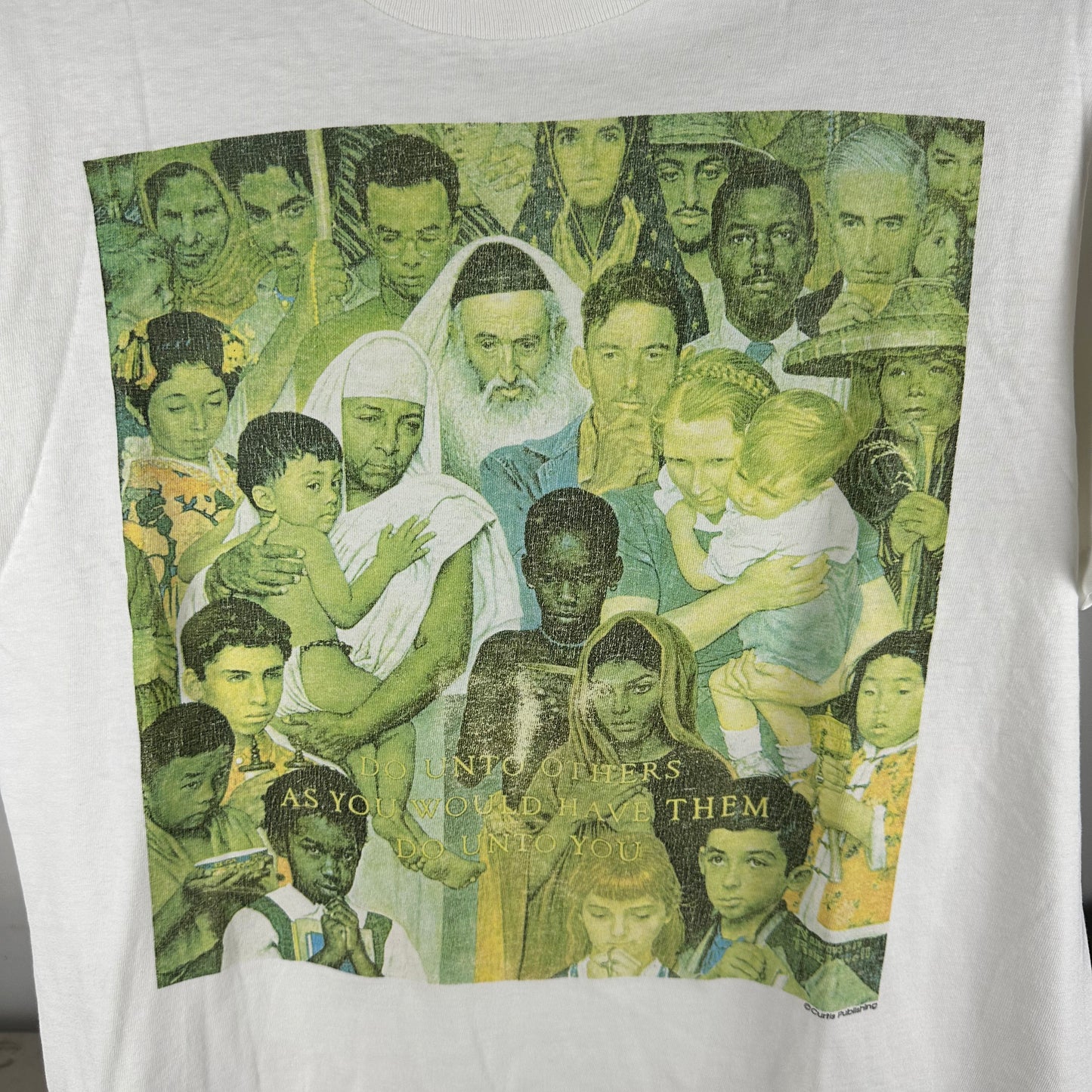 Vintage 90s Norman Rockwell Curtis Publishing Single Stitch T-Shirt