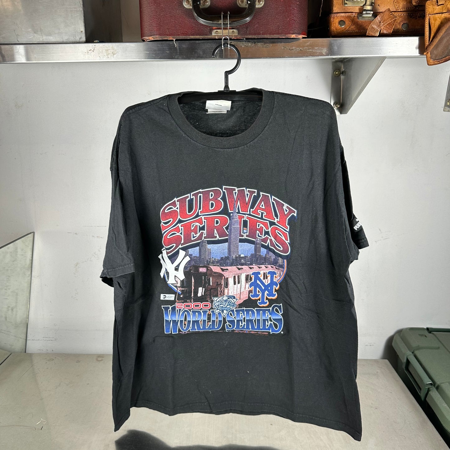 Vintage Puma 2000 MLB Subway Series World Series Championship T-Shirt